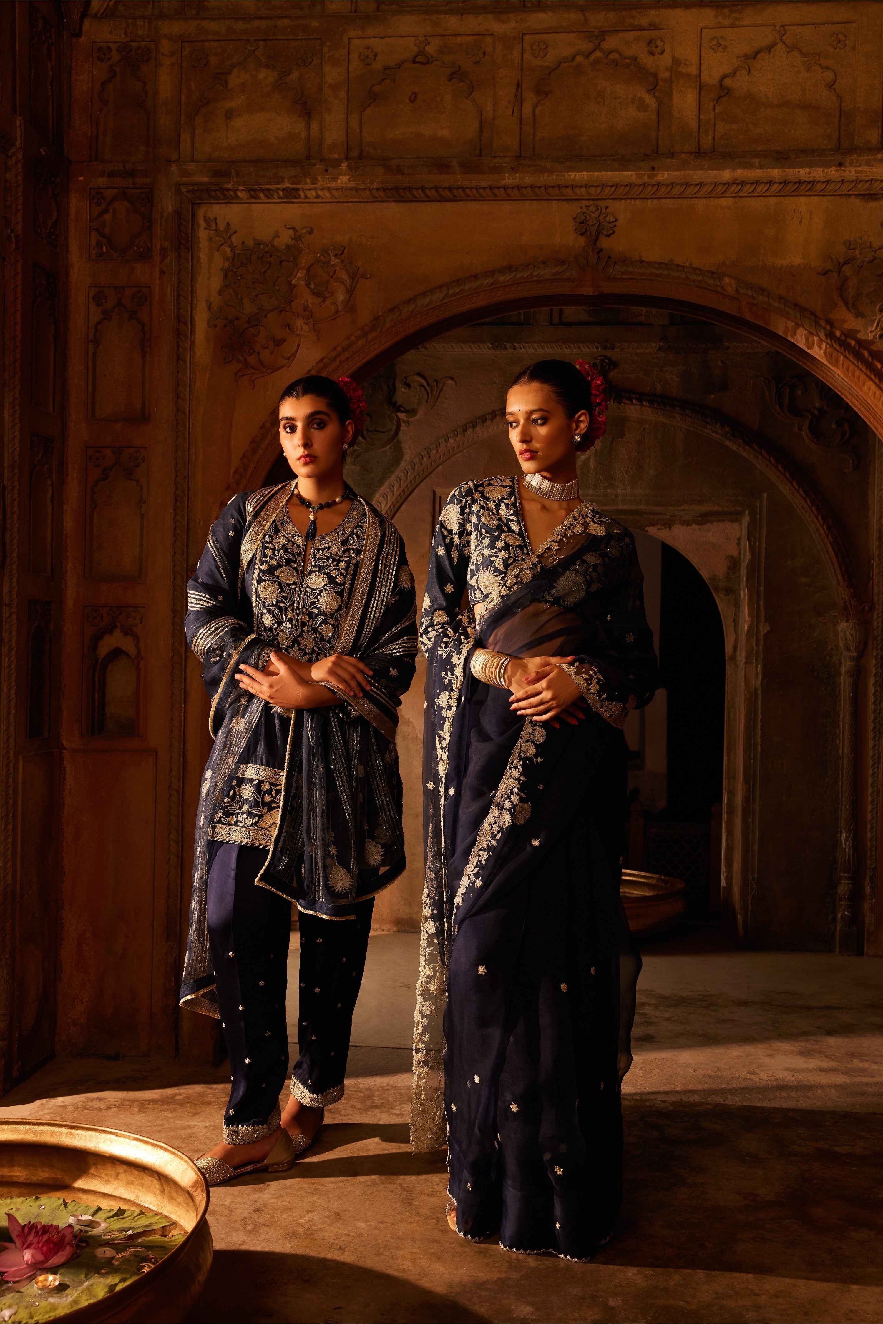 Dori Kardana Zuri Cut Kurta With Salwar