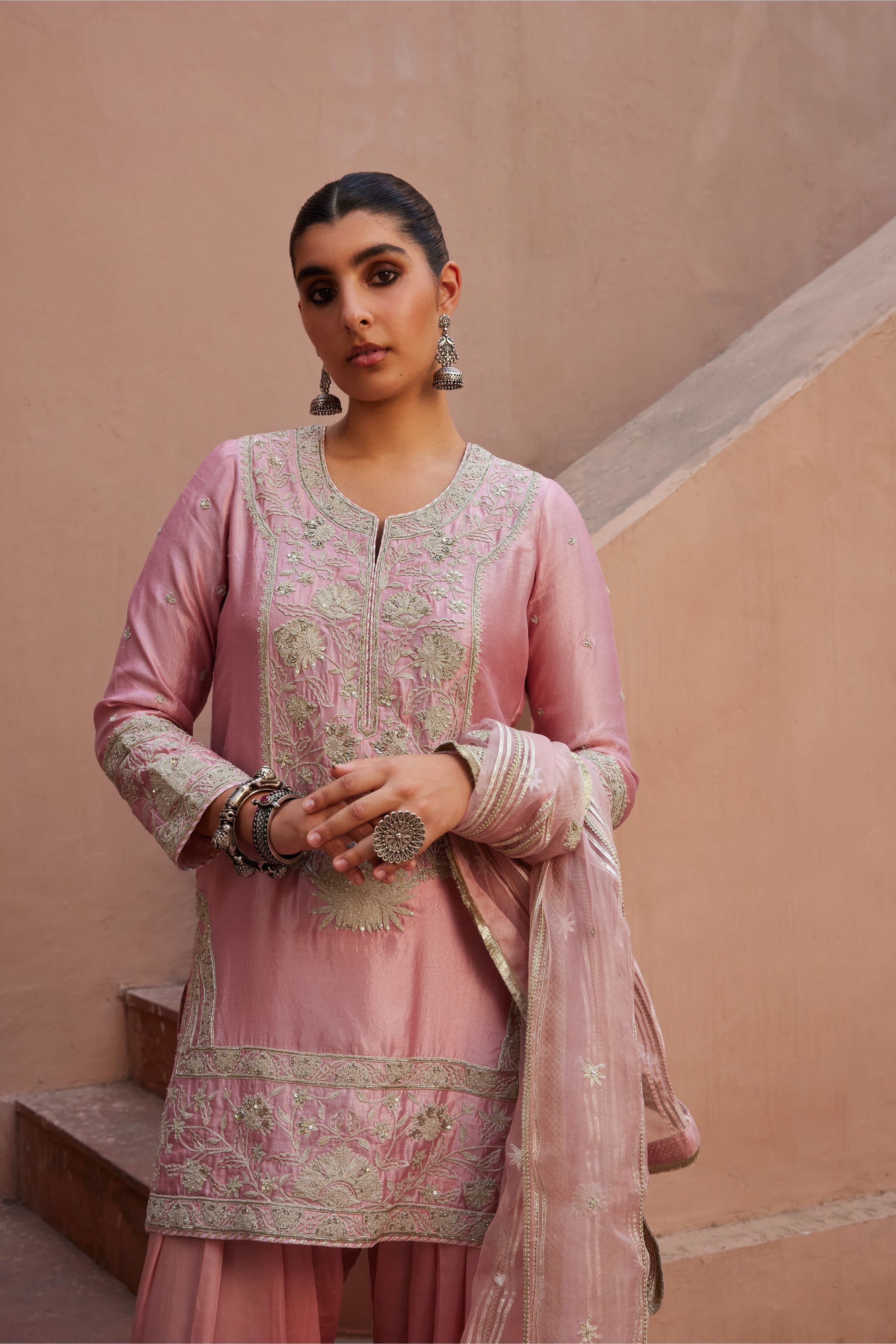 Dori Kardana Zuri Cut Kurta With Salwar