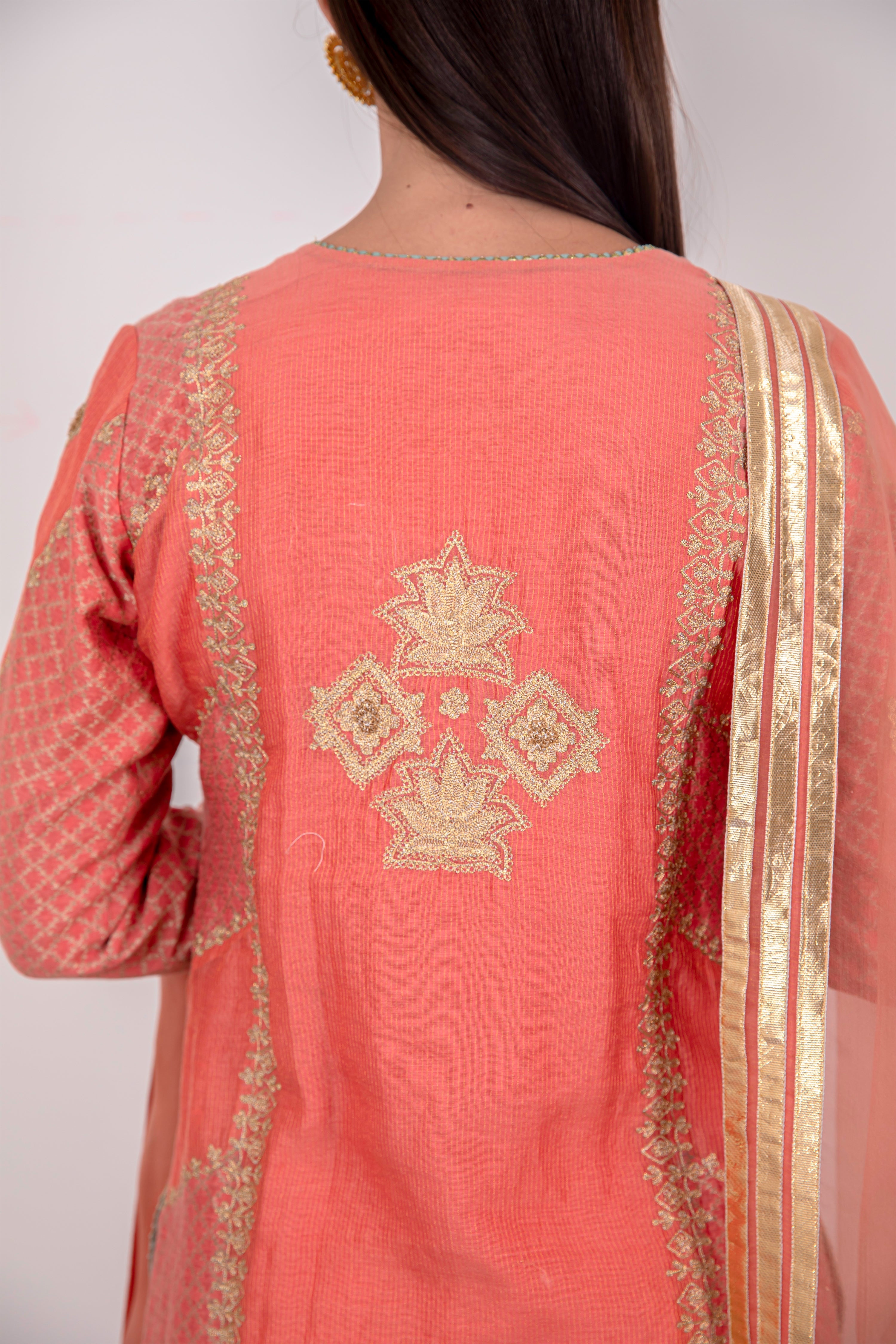 Mahira Long Kurta With Straight Pants