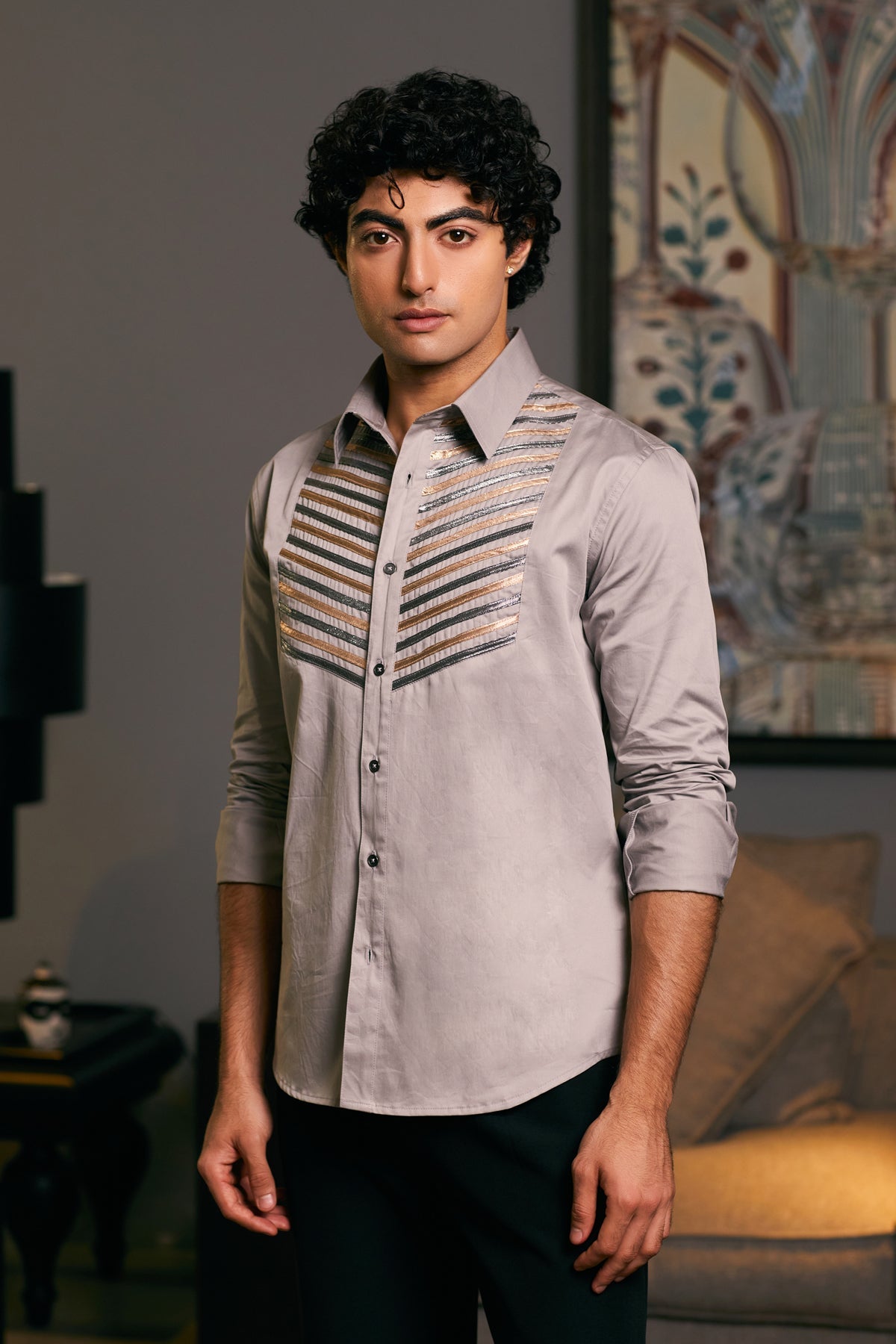 Goe Metallic Shirt (C)