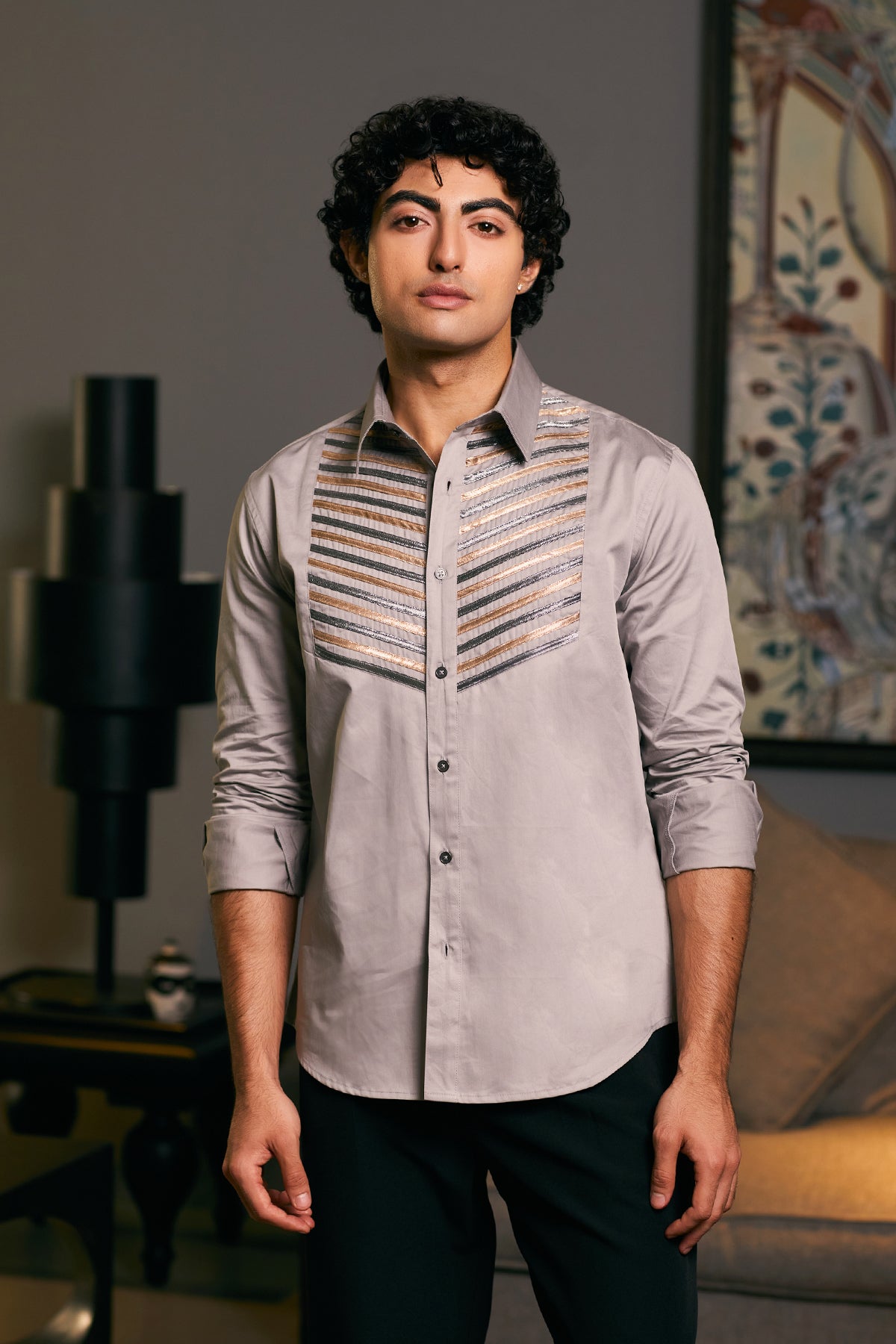 Goe Metallic Shirt (C)