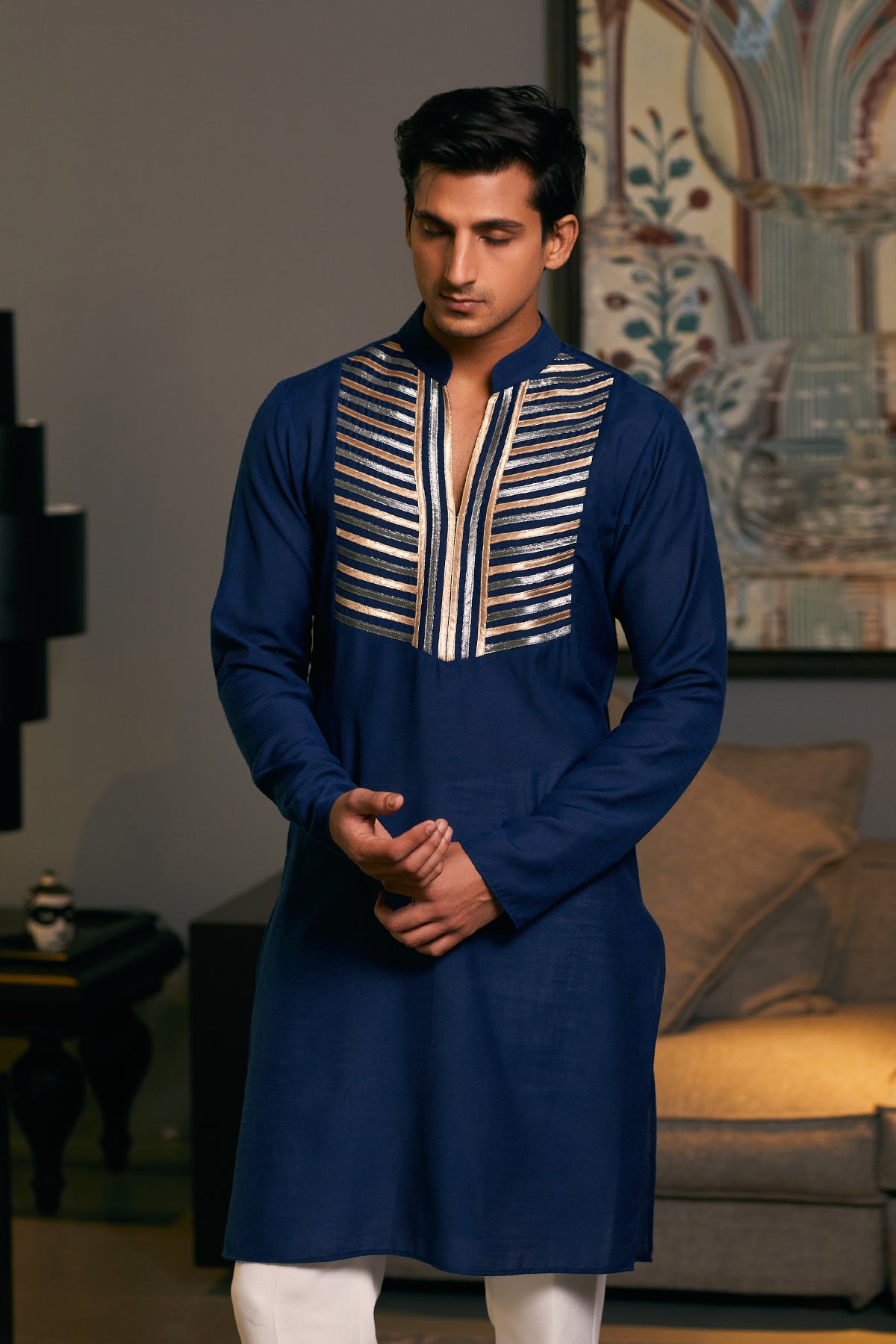 Goe Metallic Kurta (B)
