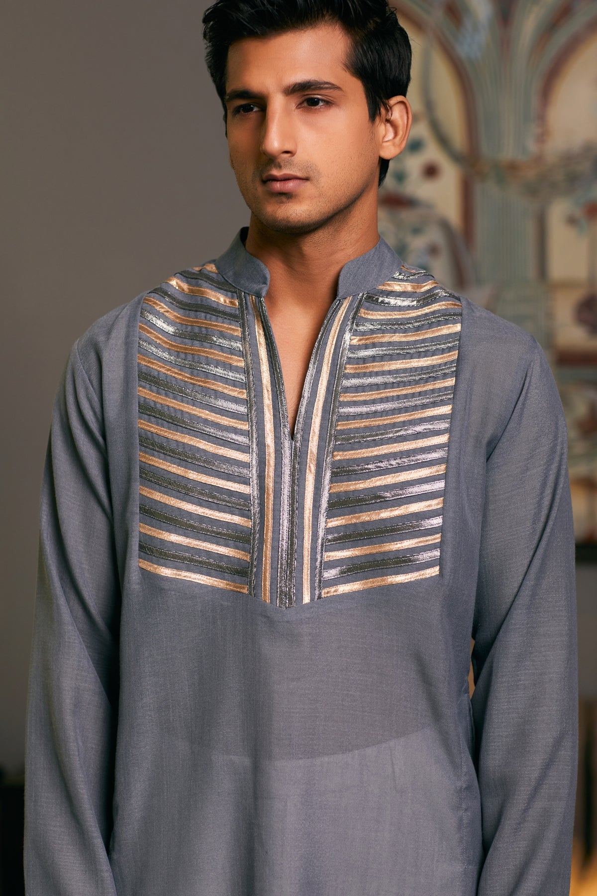 Goe Metallic Kurta (C)