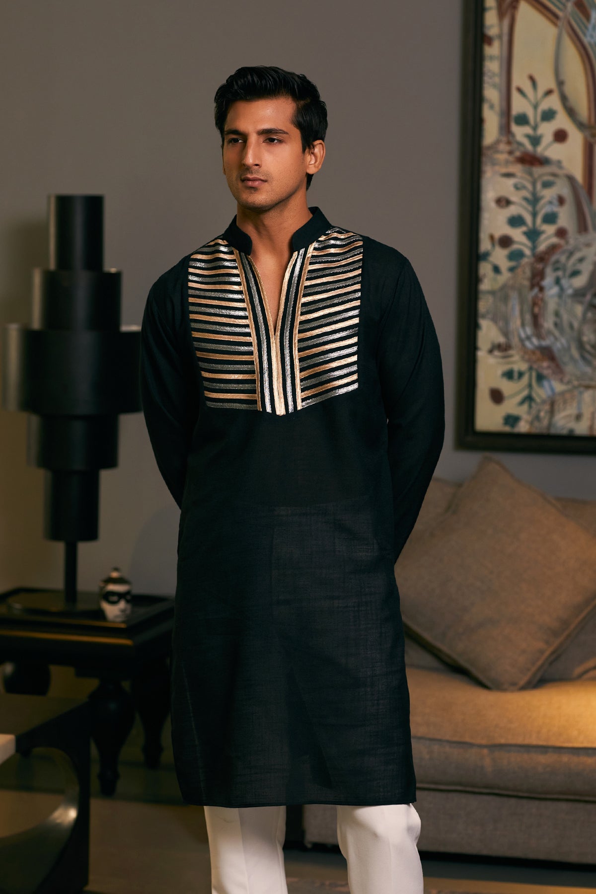 Goe Metallic Kurta (A)