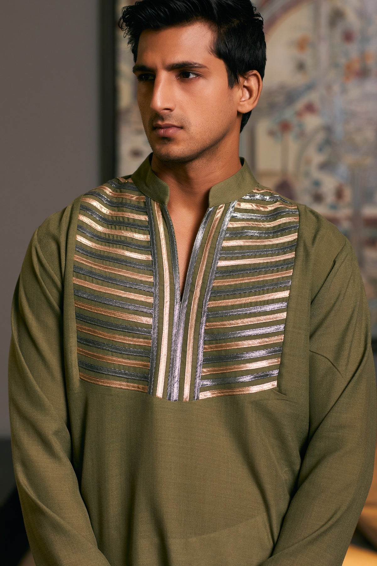 Goe Metallic Kurta (D)