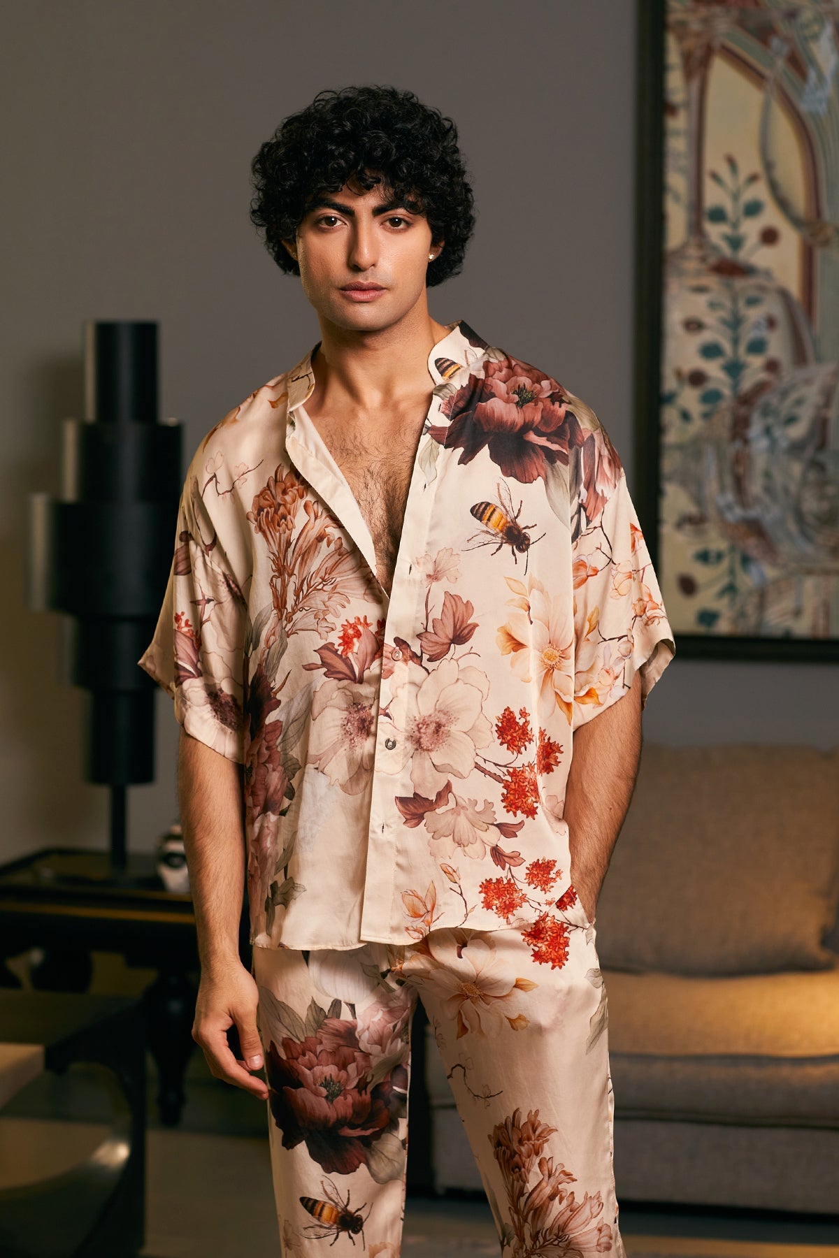 Goe Bumblebee Printed Co-Ord Set (A)