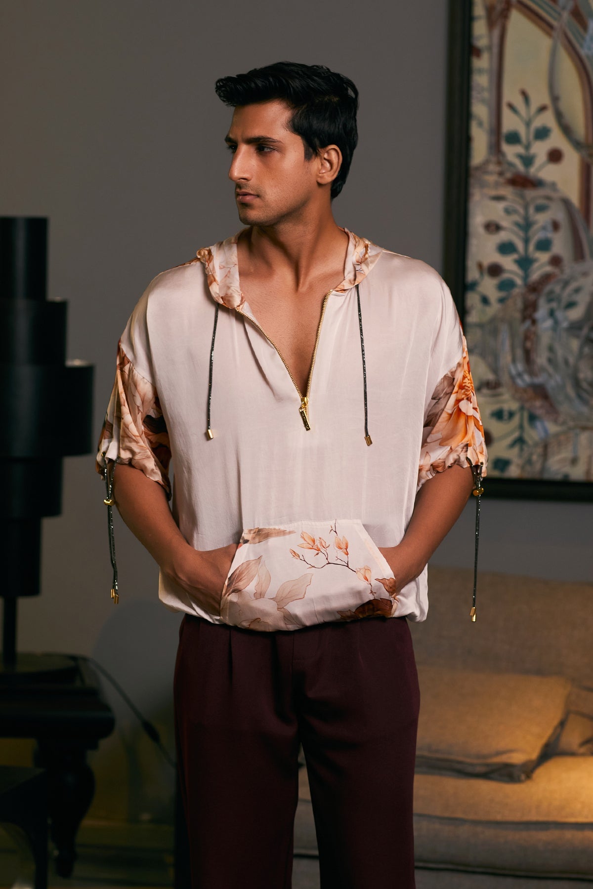 Goe Moth Printed Jumper (B)