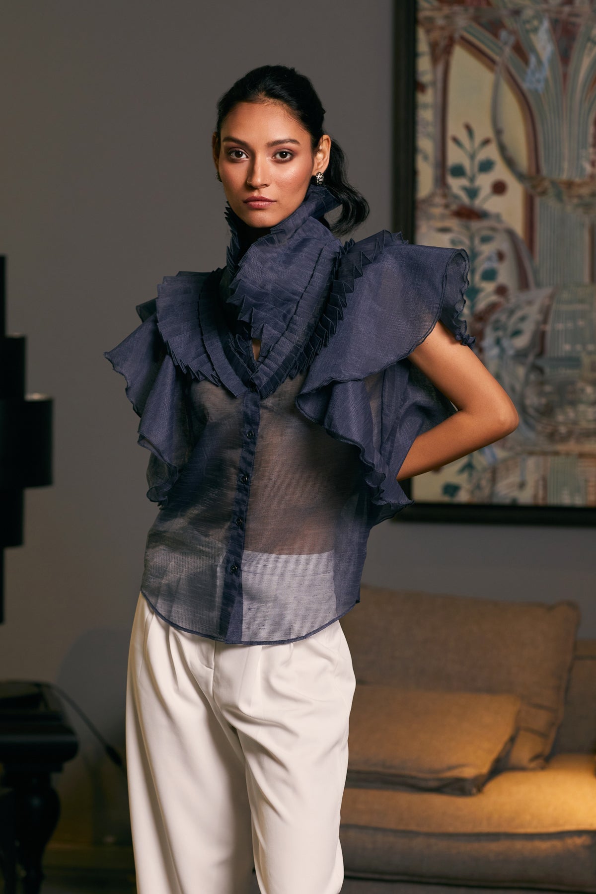 Goe Victorian Cascade Shirt (B)