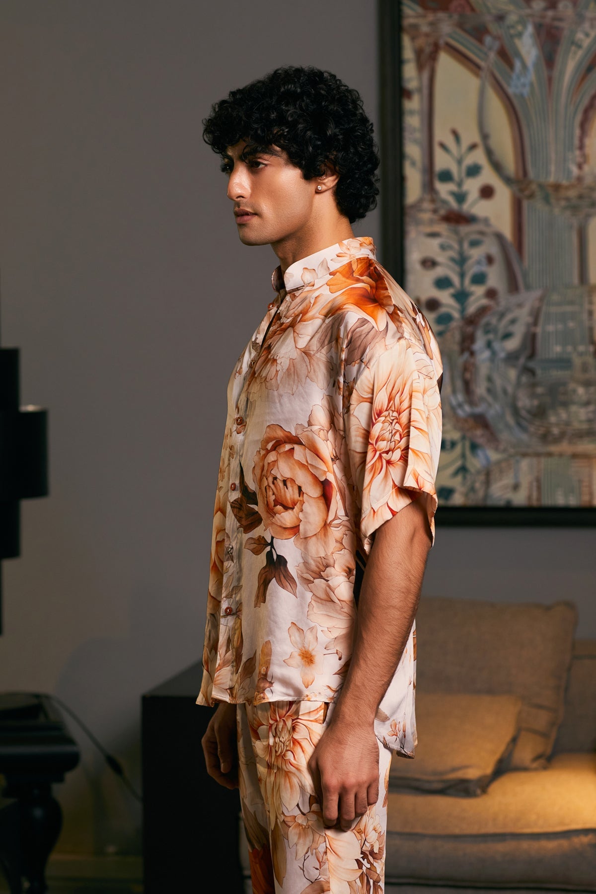 Goe Moth Printed Co-Ord Set (B)