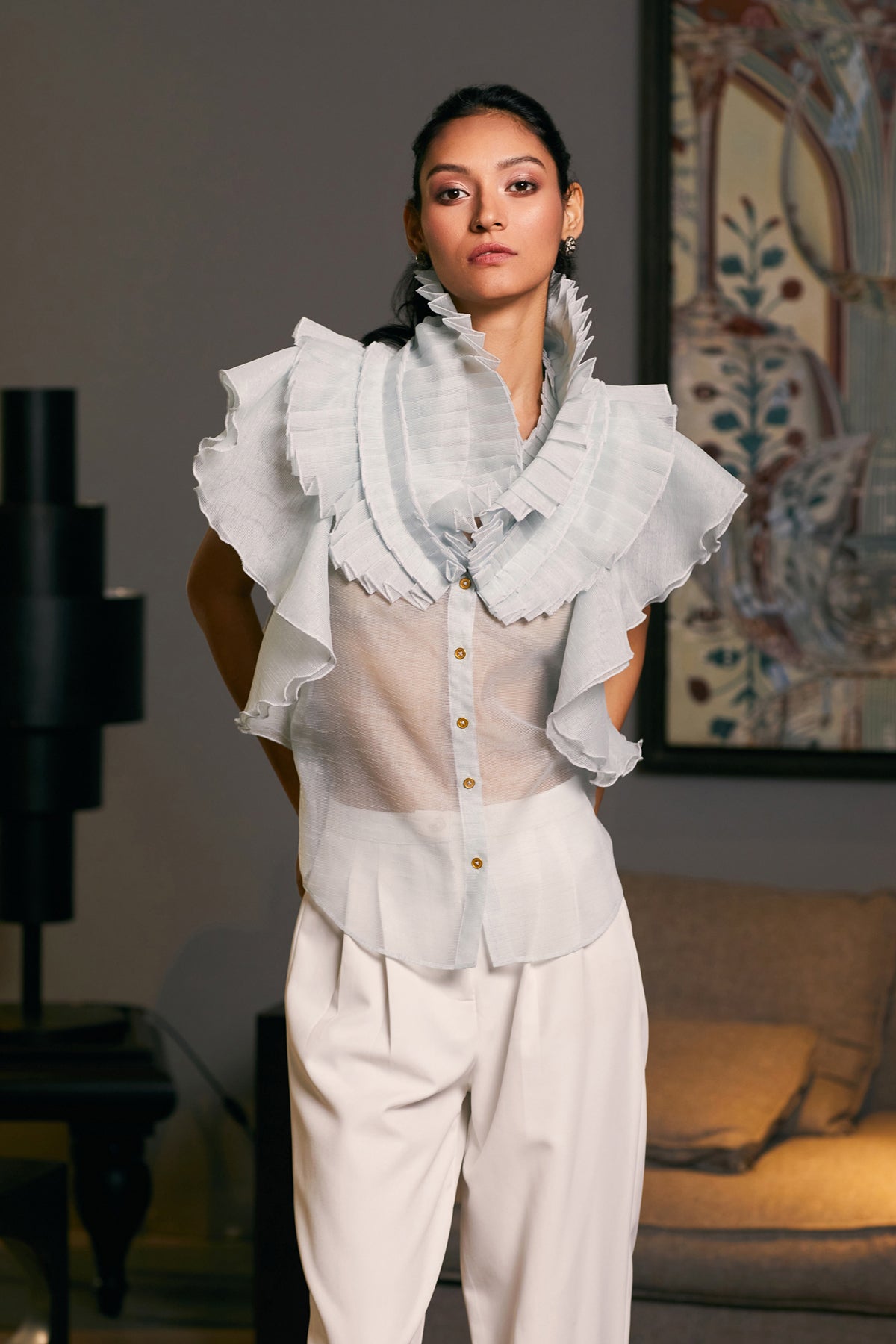 Goe Victorian Cascade Shirt (D)