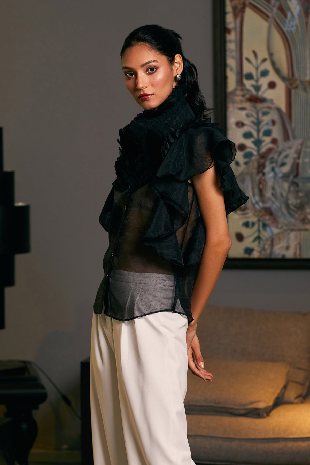 Goe Victorian Cascade Shirt (A)