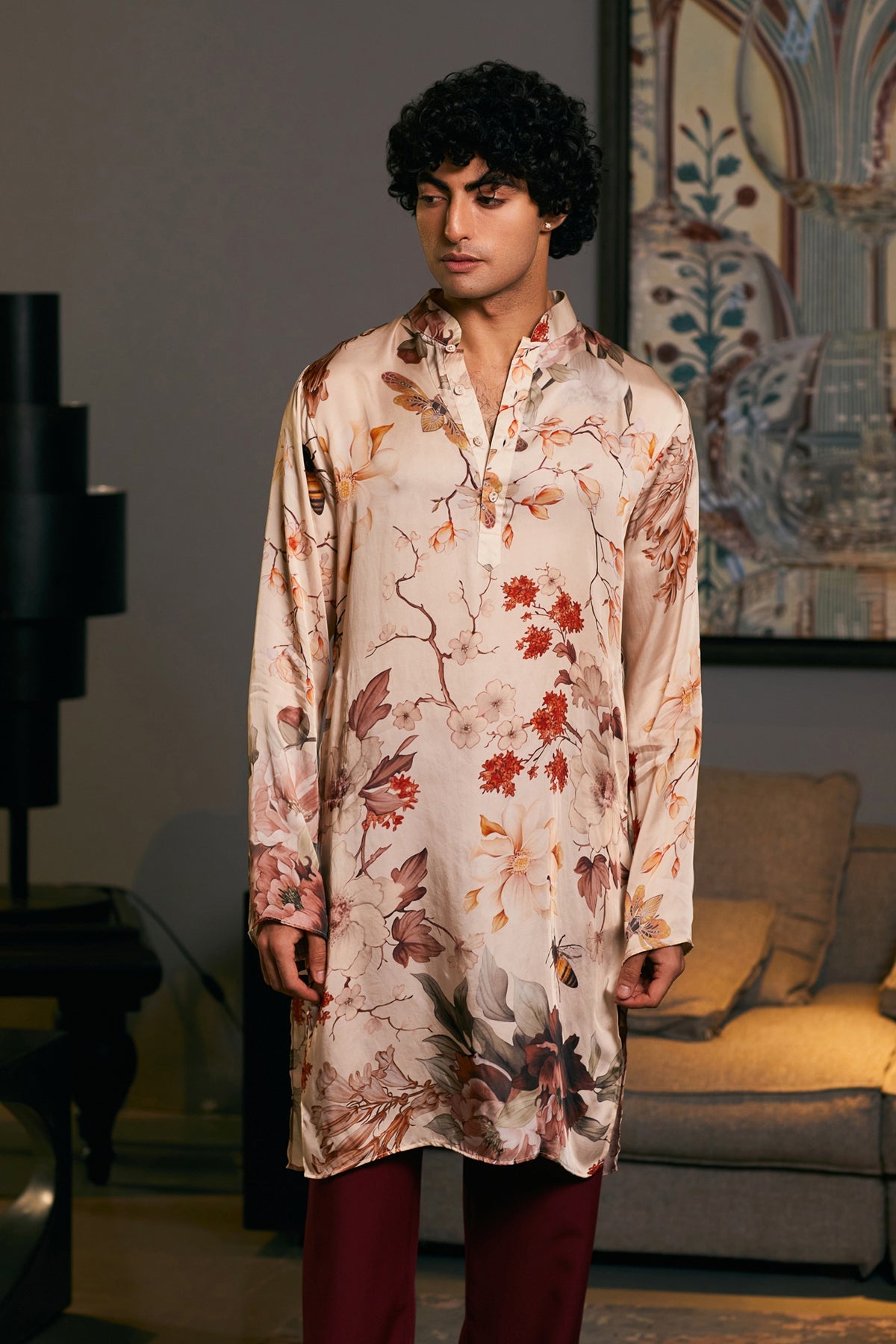 Goe Bumblebee Printed Kurta (A)