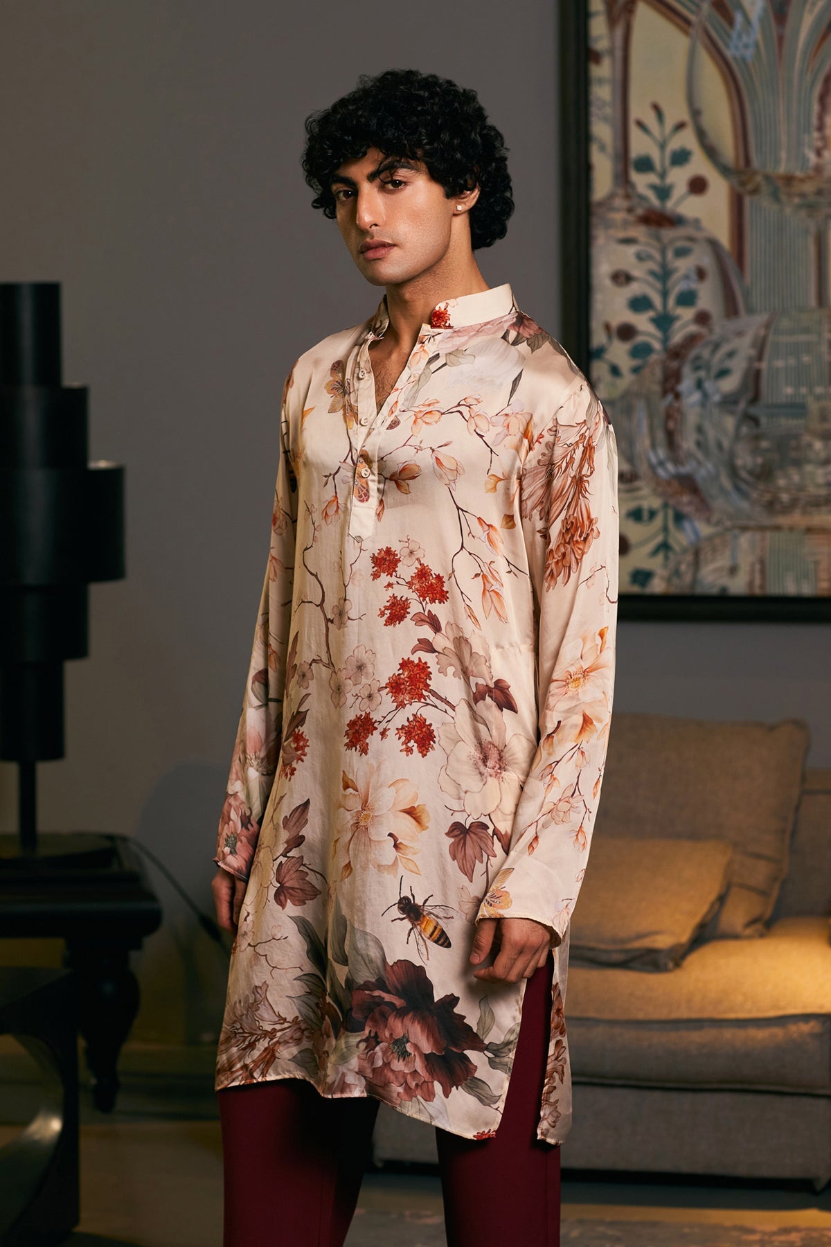 Goe Bumblebee Printed Kurta (A)
