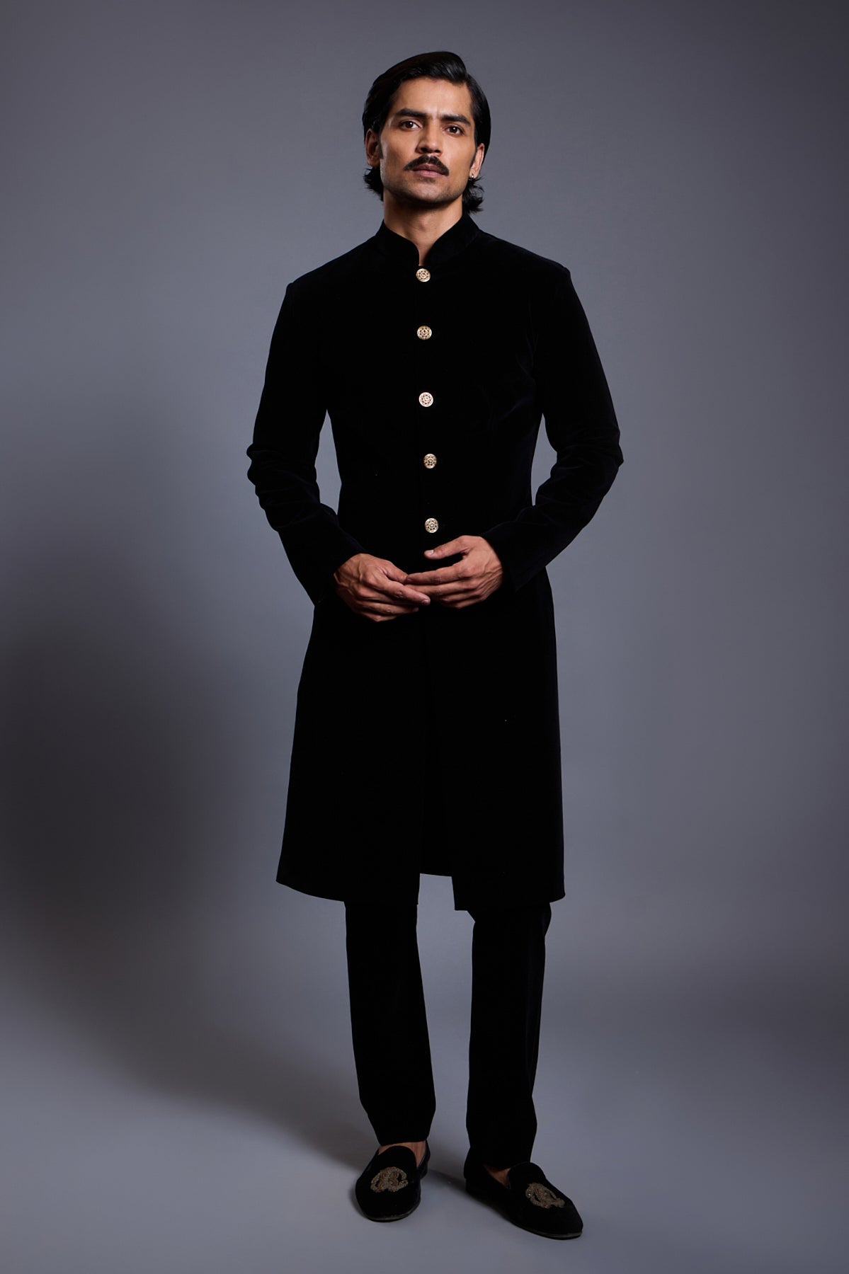 Cf Classic Sherwani Emerald