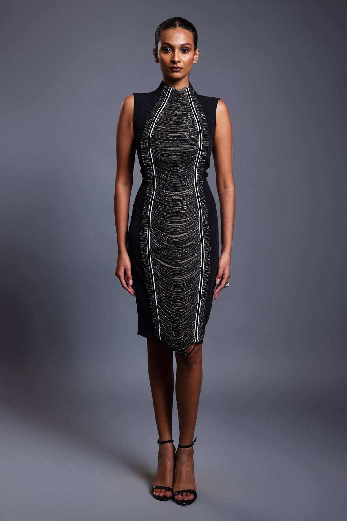 Cf Rope Dress Black