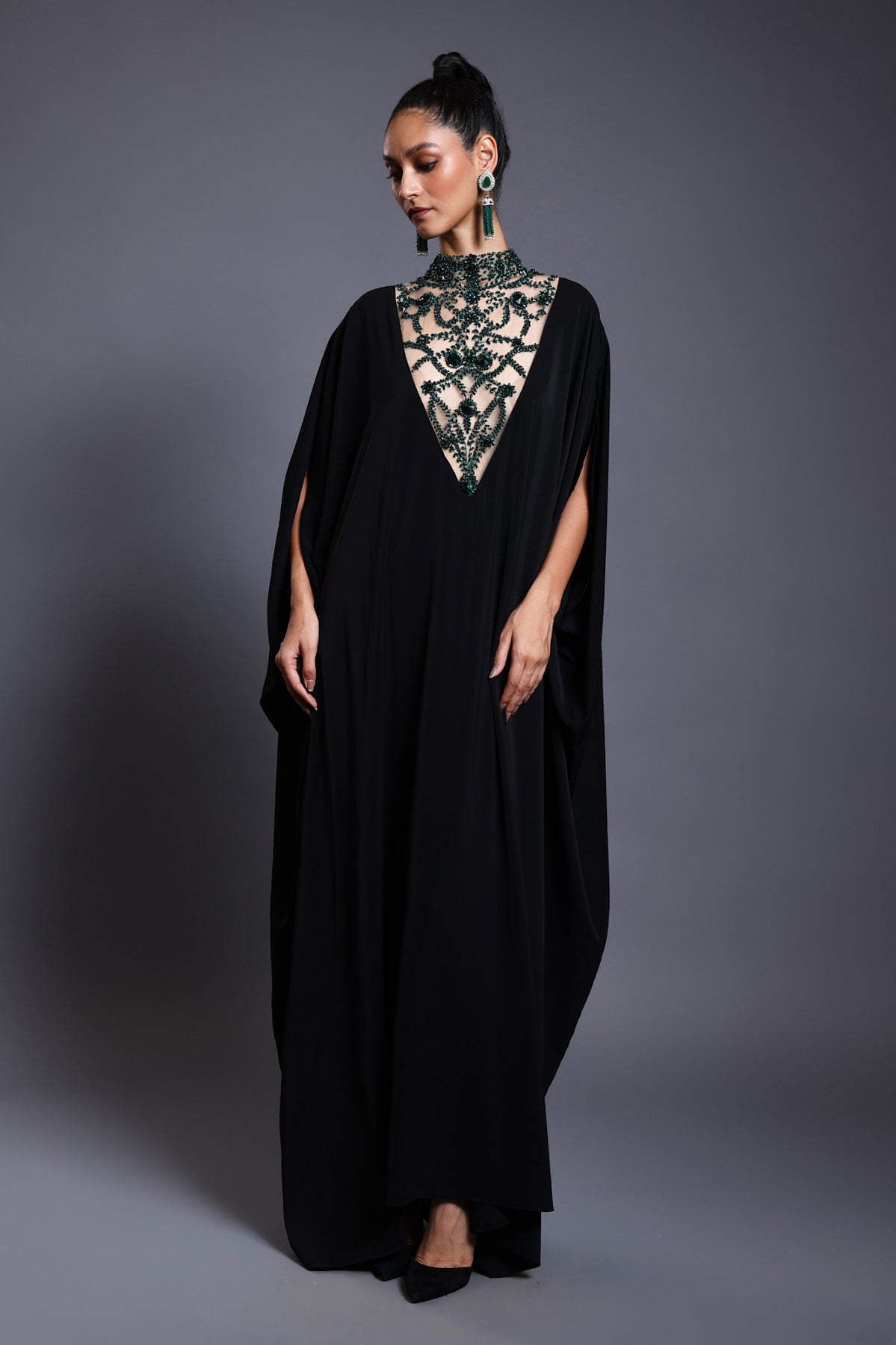 Cf Crystal Kaftaan Emerald
