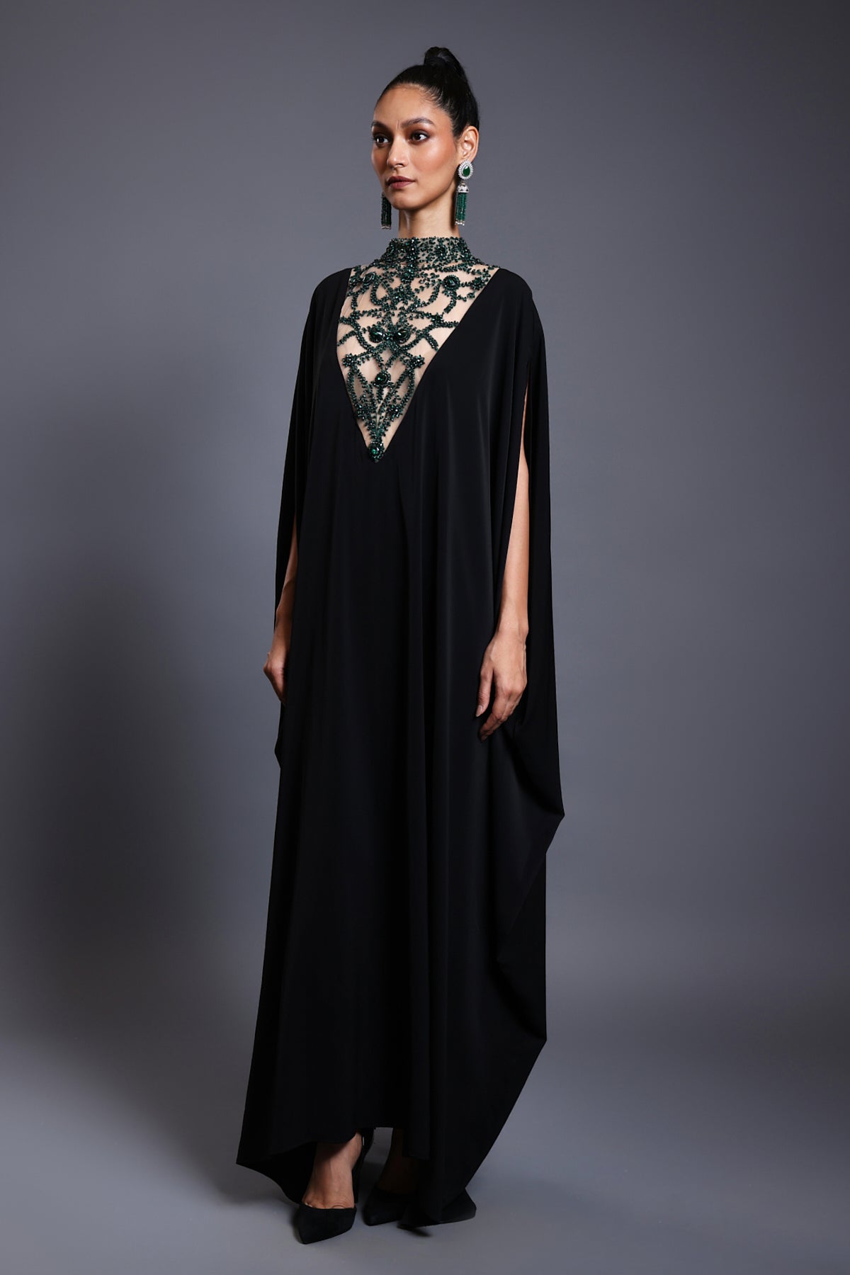 Cf Crystal Kaftaan Emerald