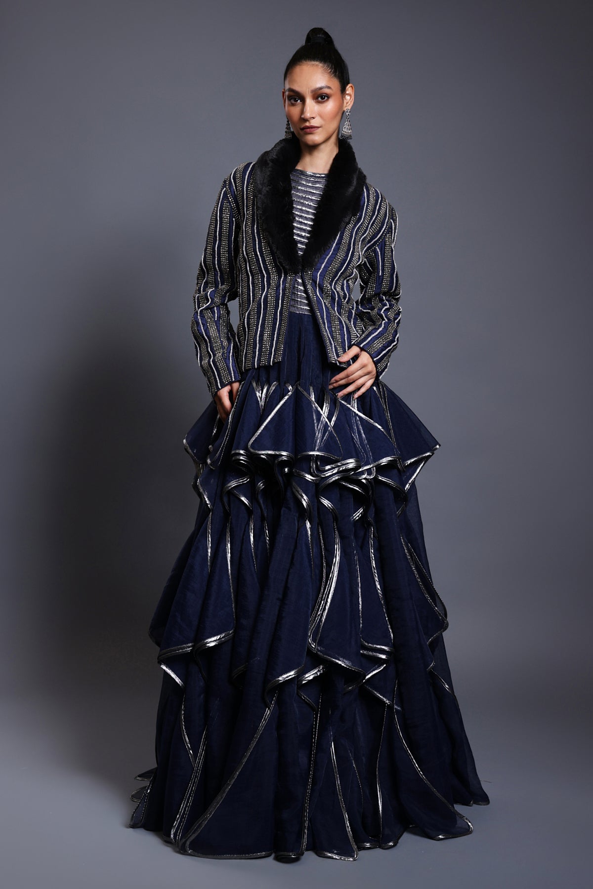 Cf Crystal Jacket Navy