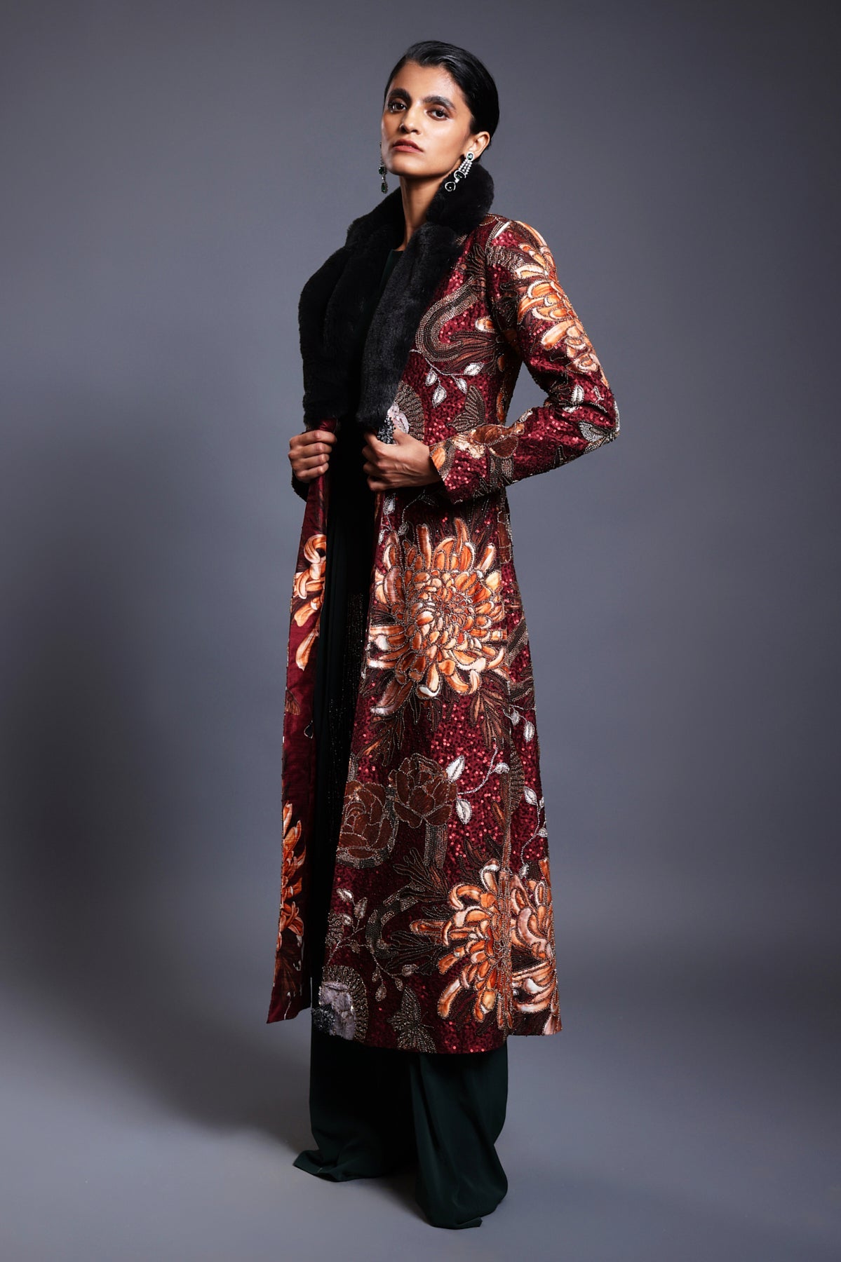Cf Snake Jacket Maroon