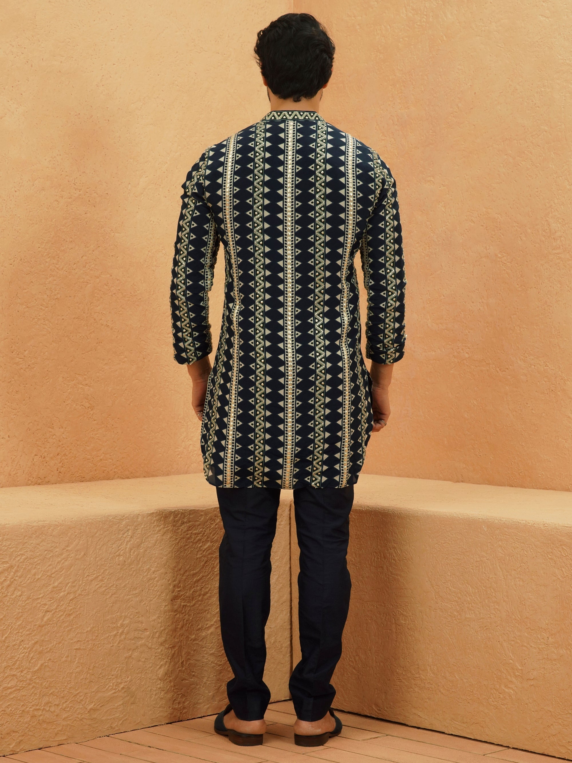 Kairo Printed & Embellished Kurta Set