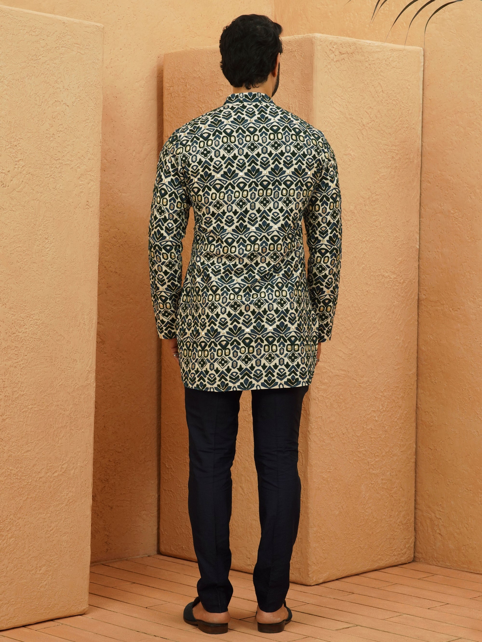 Kuberi Embellished Kurta Set