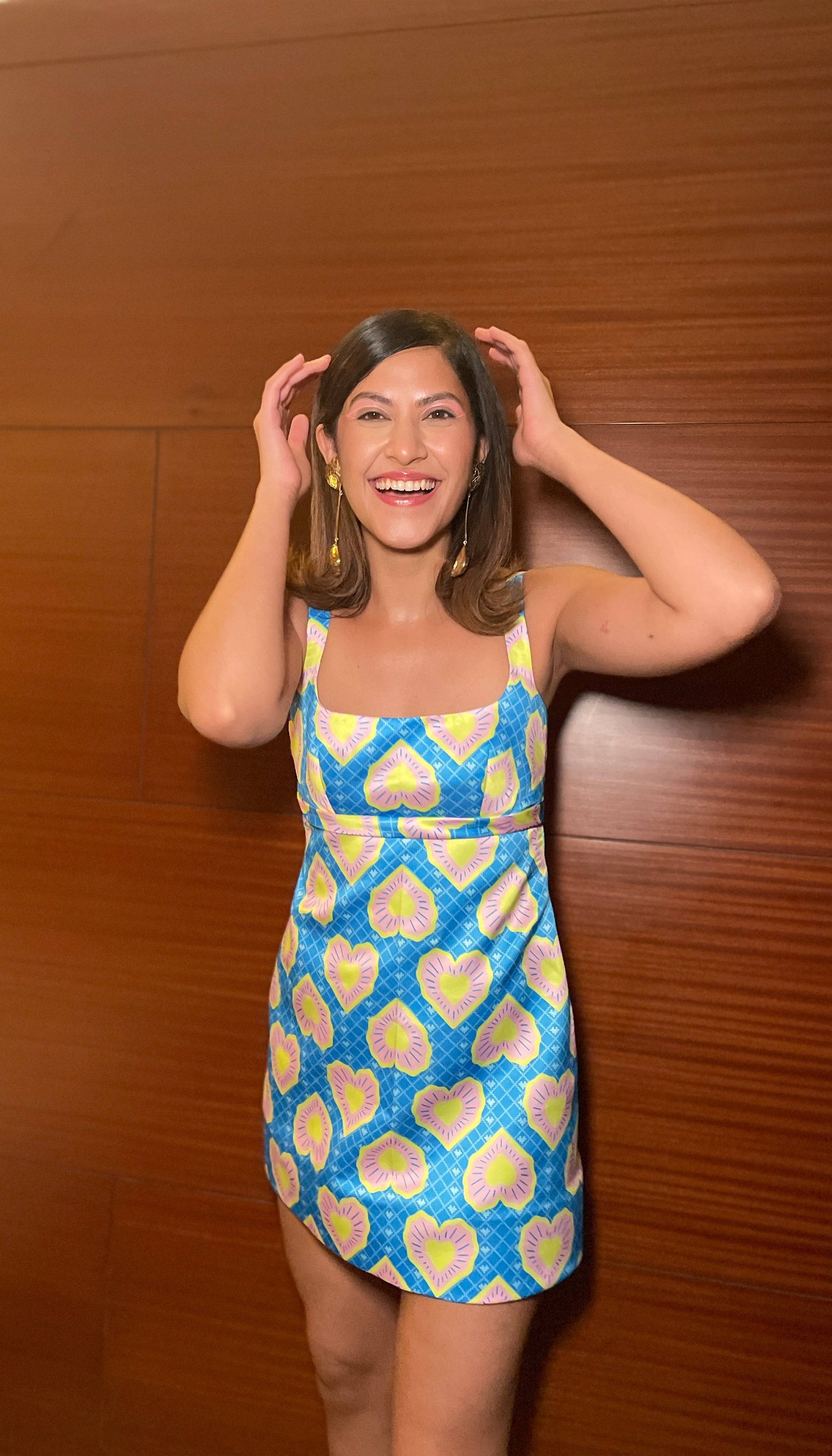 Cerulean Blue Dress In Blinding Hearts