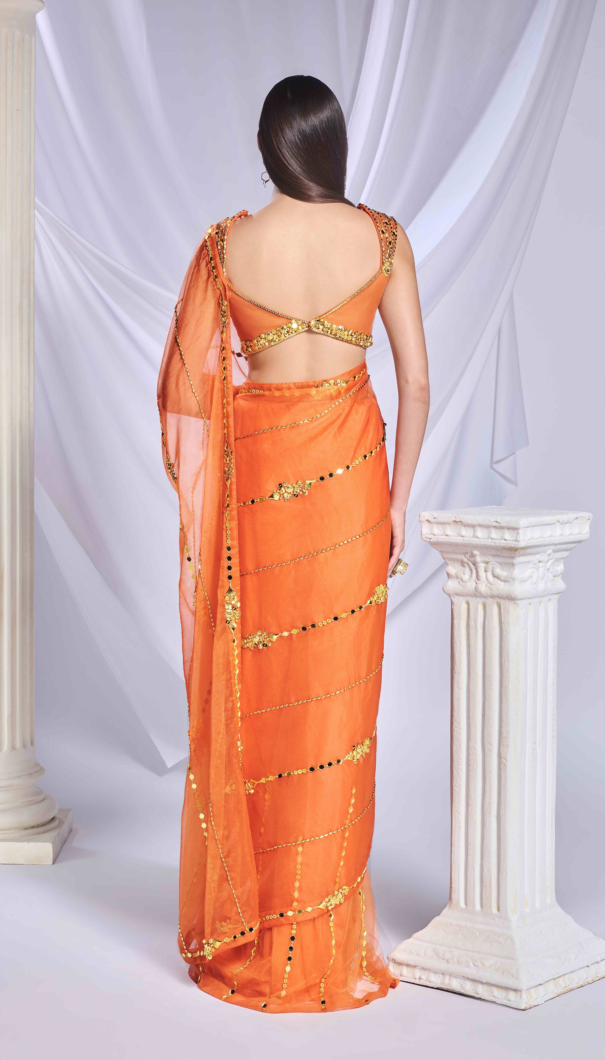 Sundown Soiree Saree Set