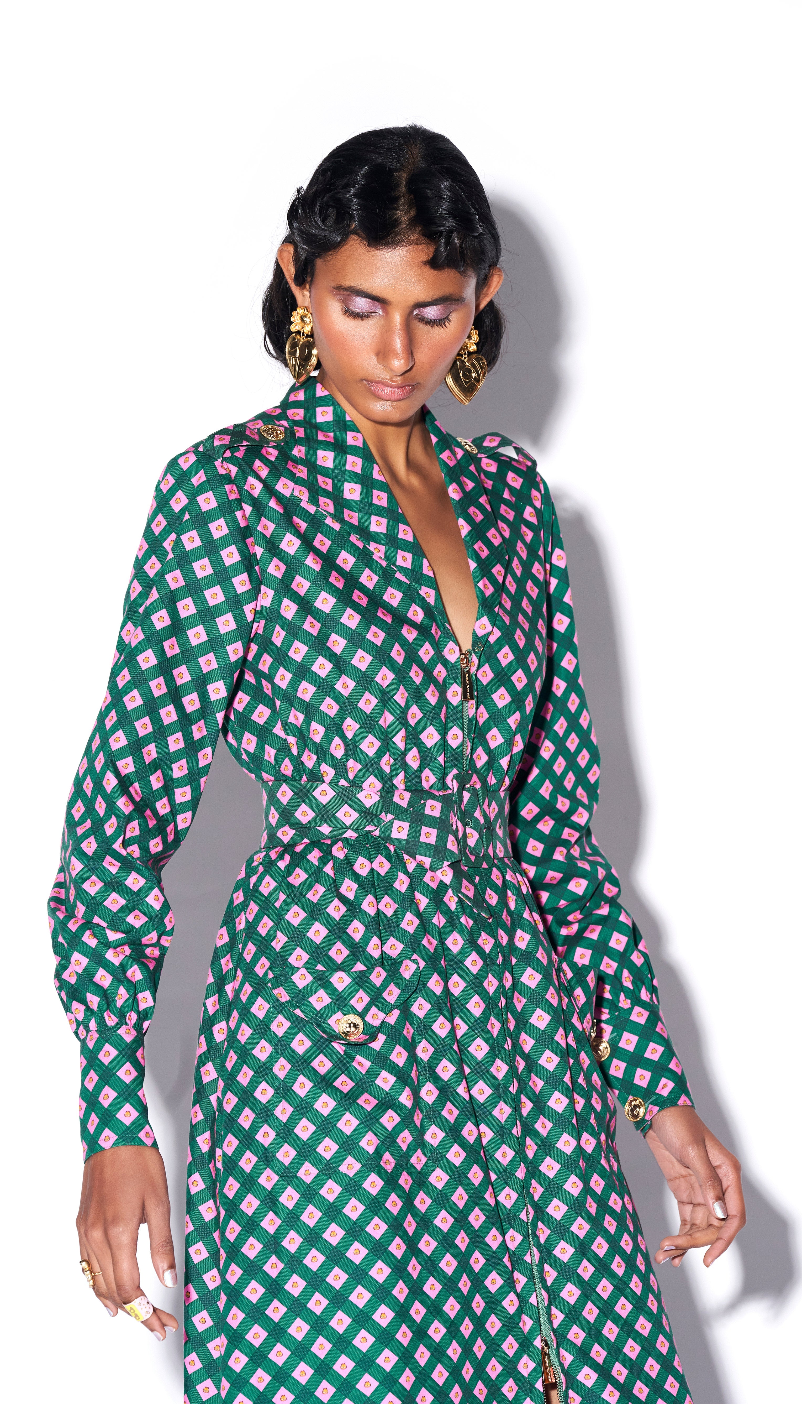 Vacay Vibes - Long Zipper Dress