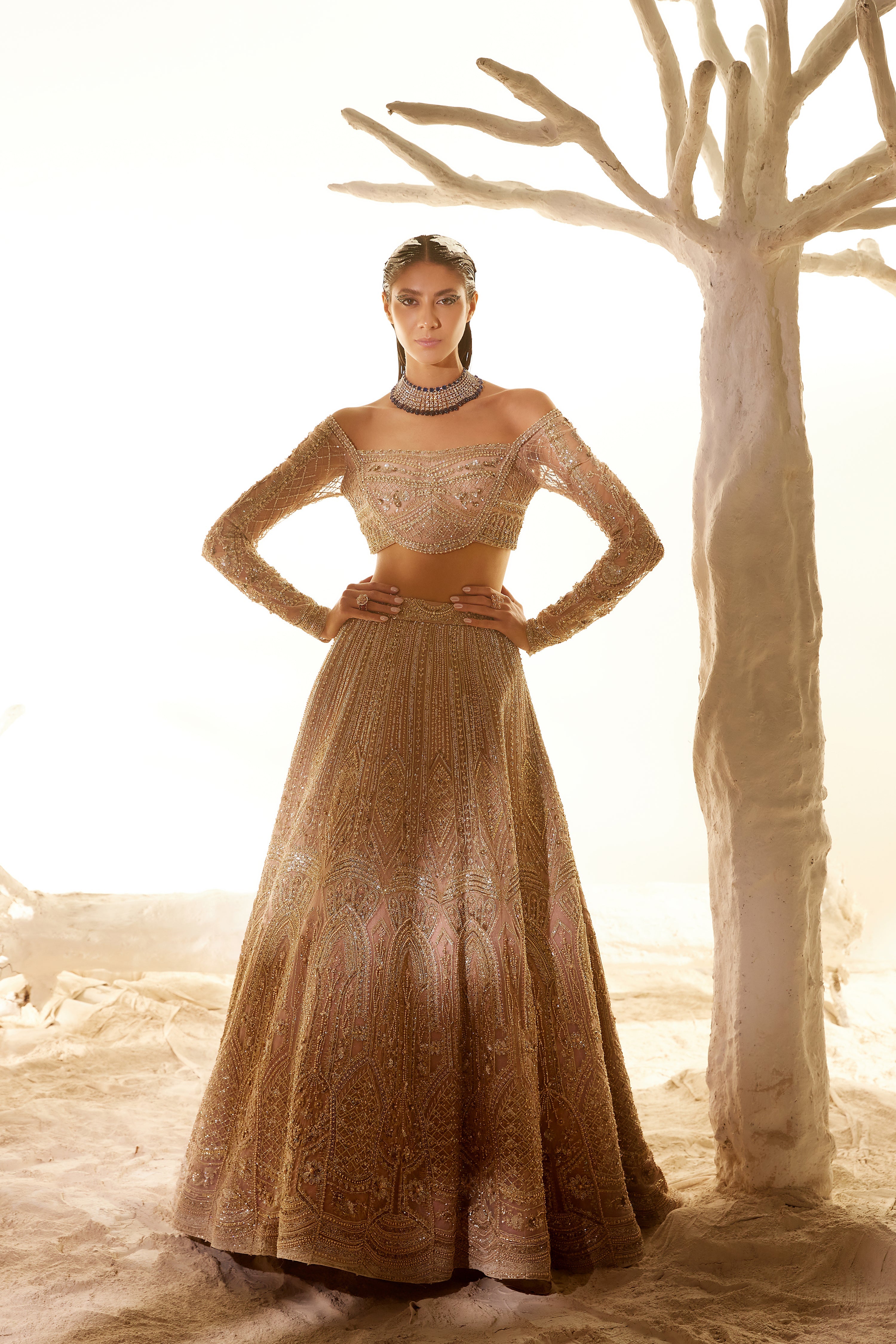 The Moor Arch Lehenga