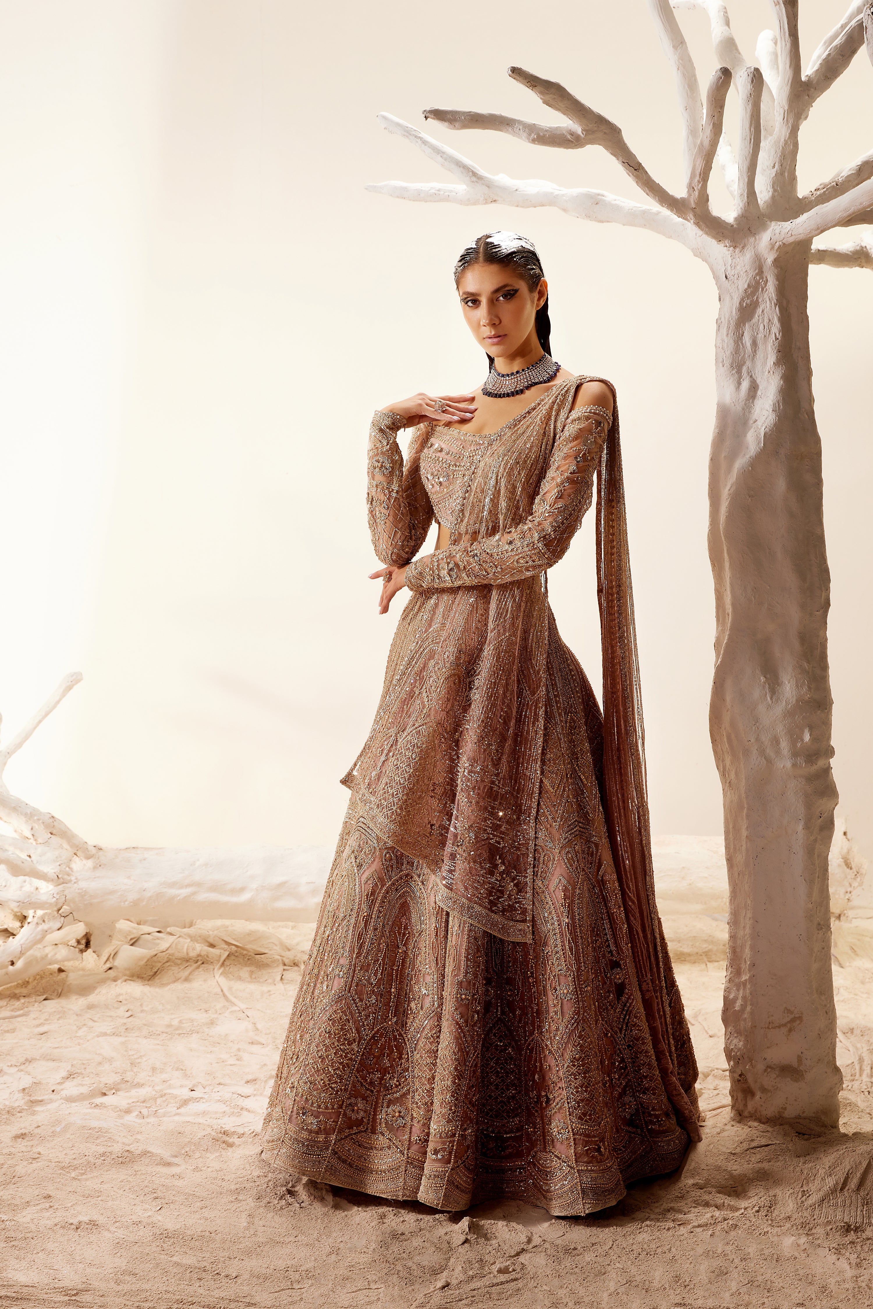 The Moor Arch Lehenga
