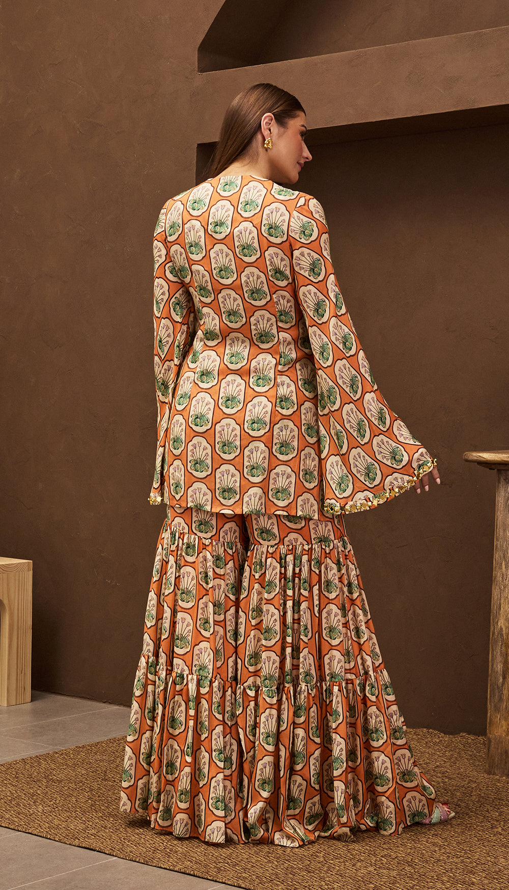 Ginger Spice Kurta Set