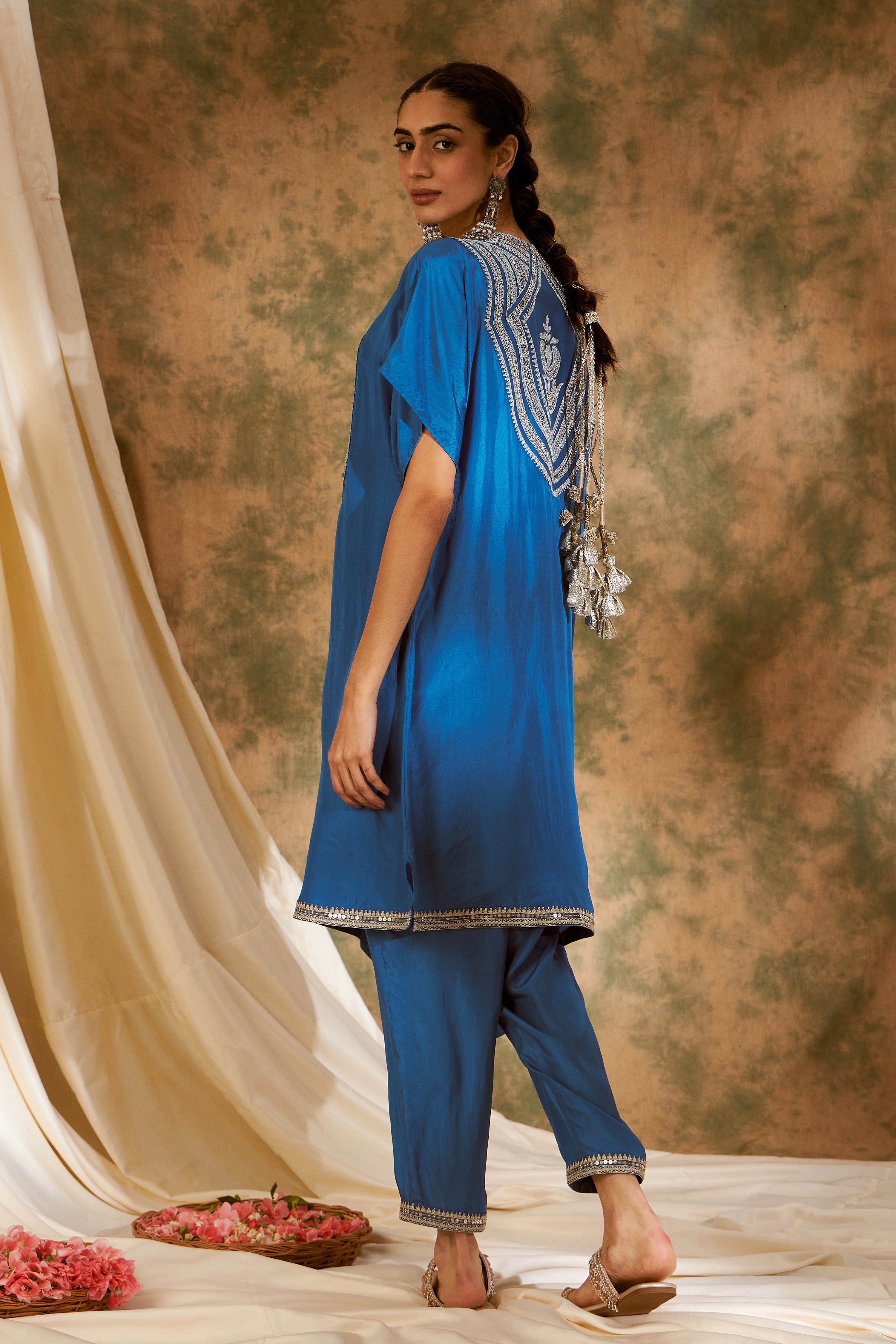 Dori Kaftan With Straight Pants