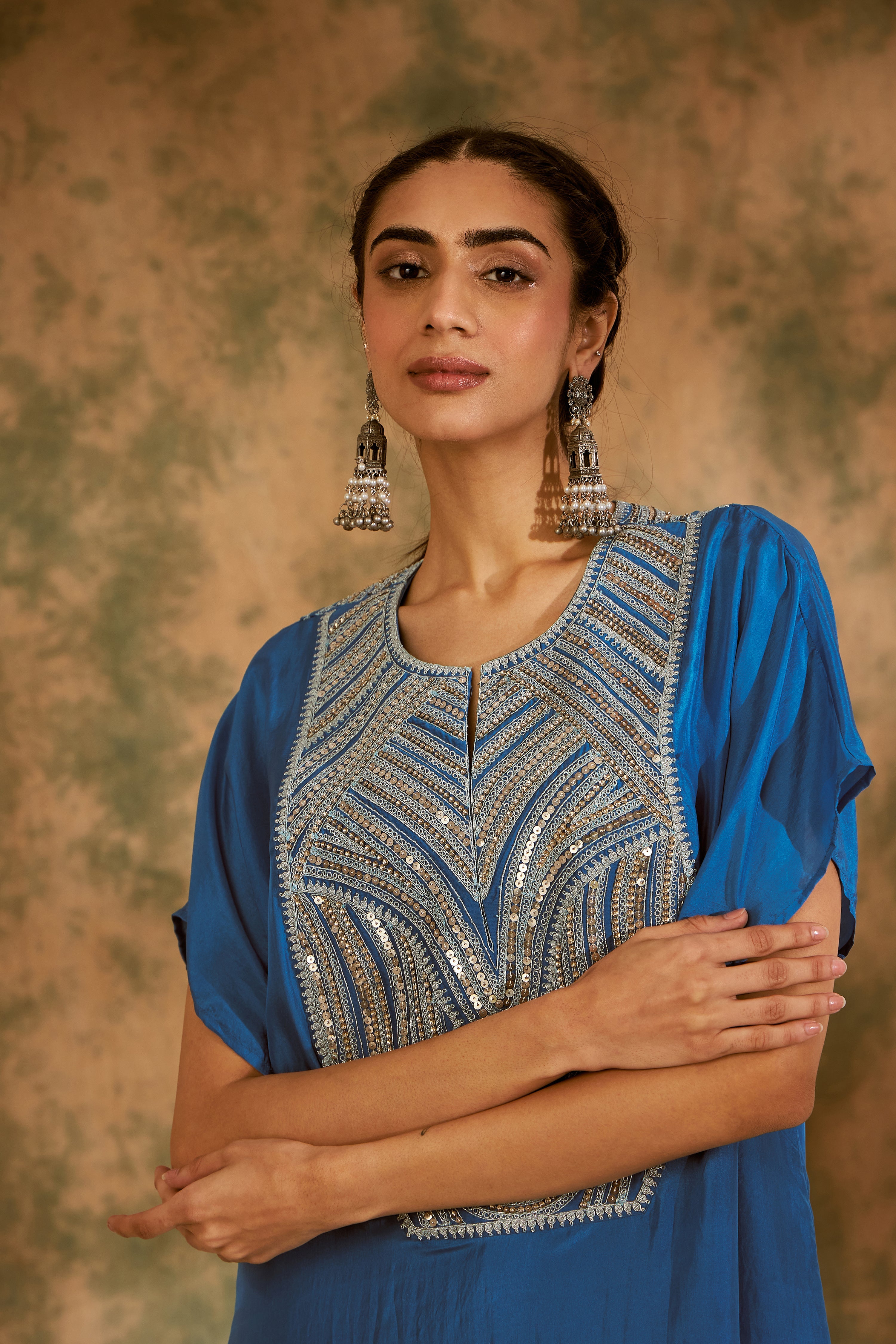 Dori Kaftan With Straight Pants