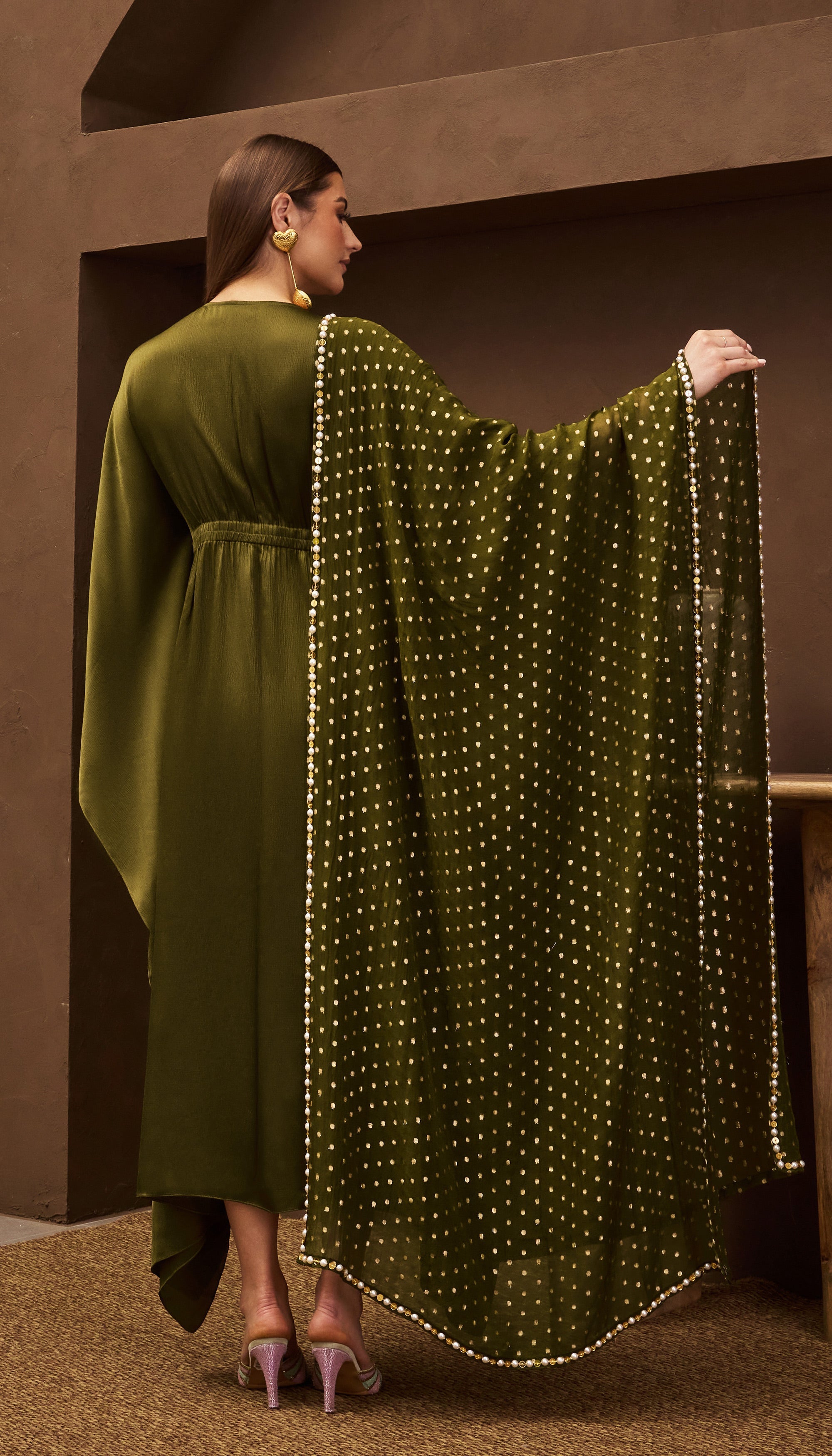 Olive Oasis Kurta Set