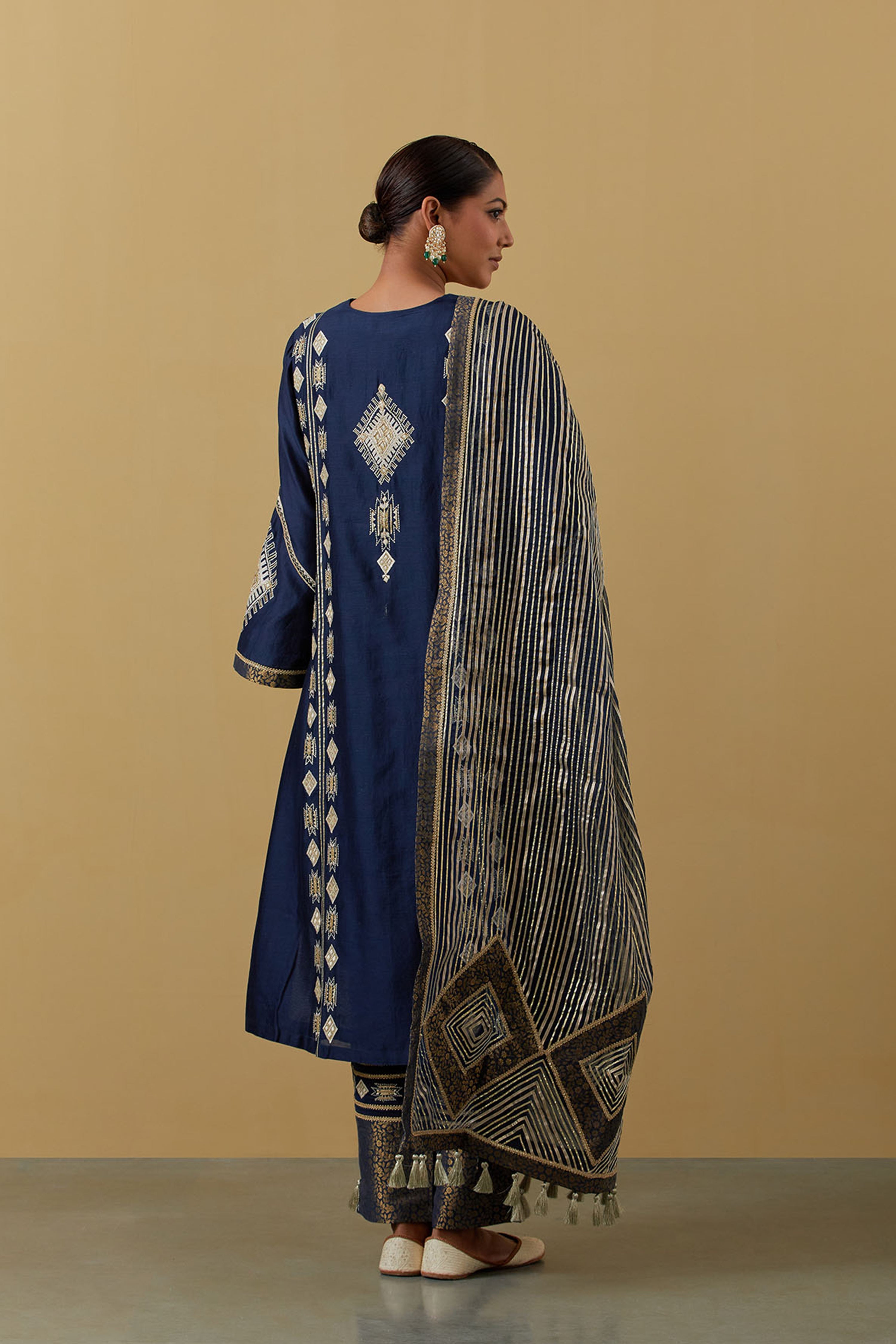 Ainaa A-Line Kurta With Pants