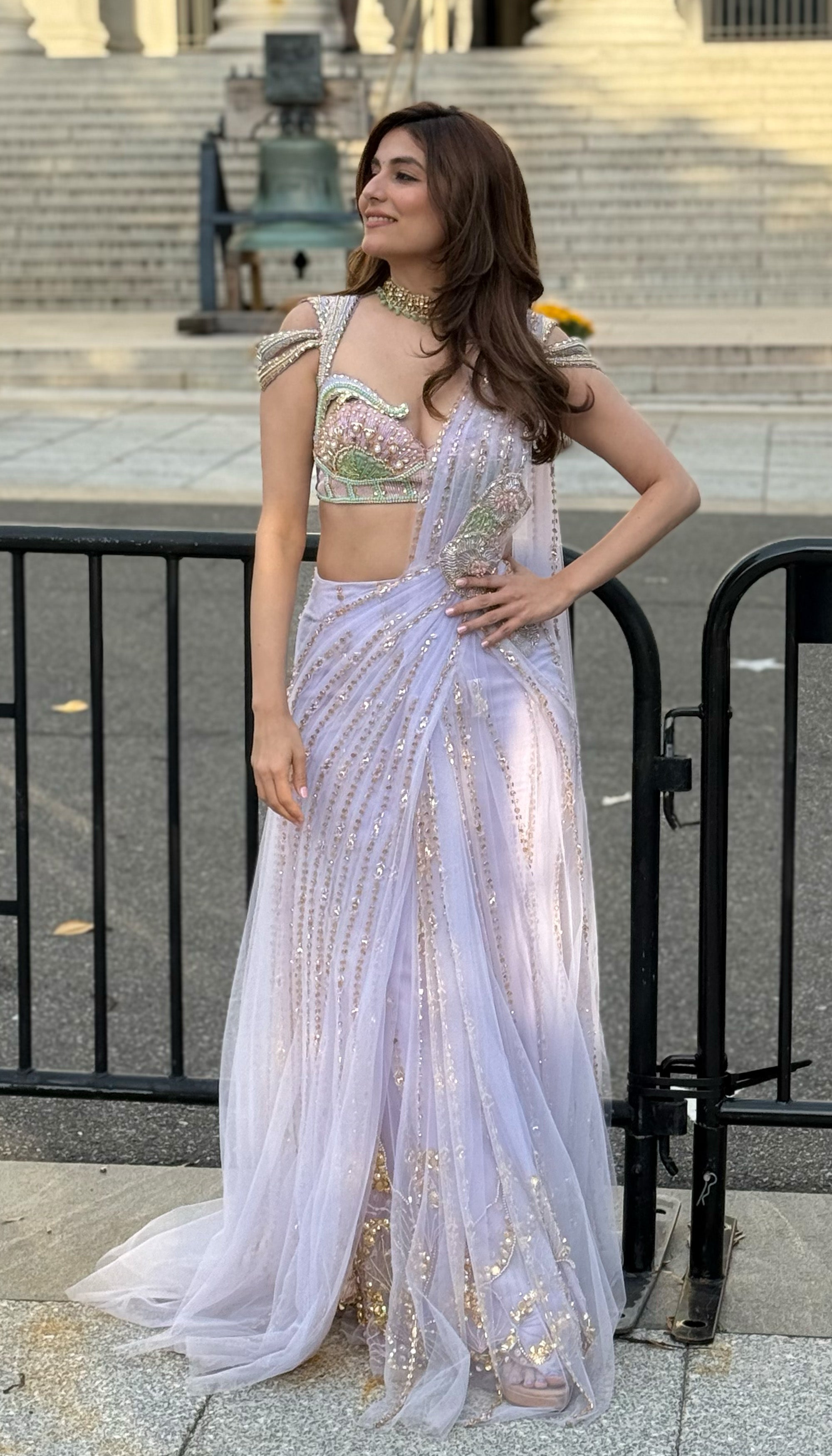 Riviera Breeze Saree