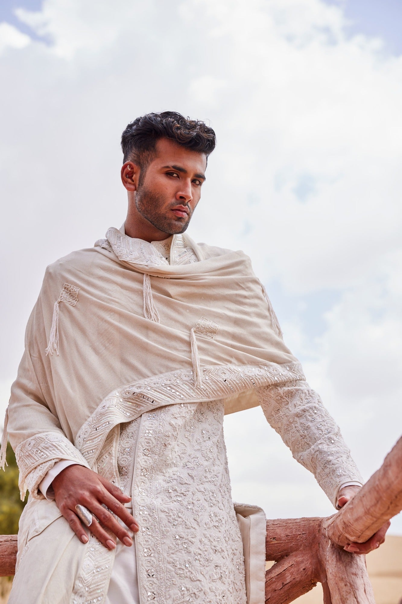 Ivory Sherwani