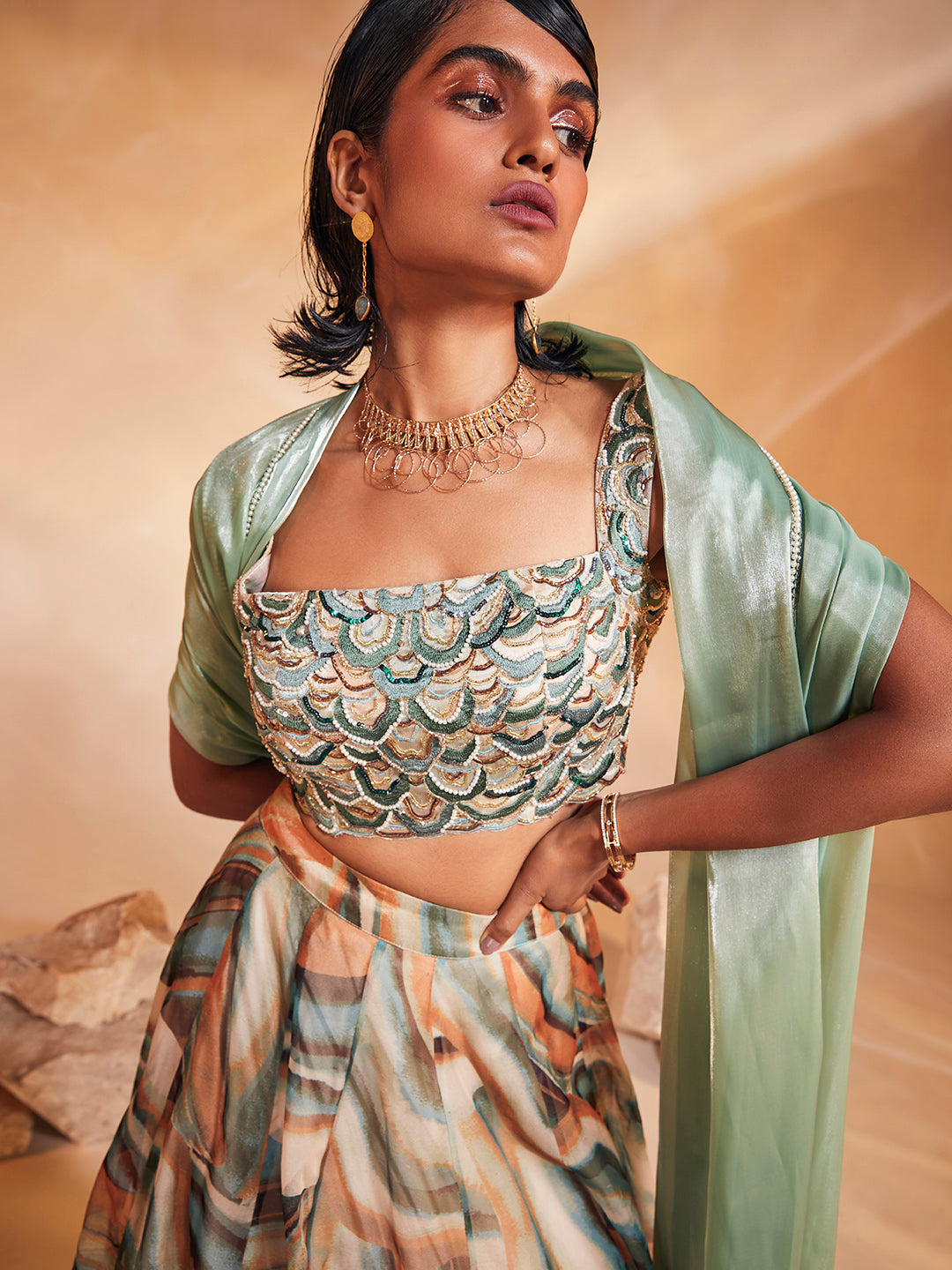 Emery Lehenga Set