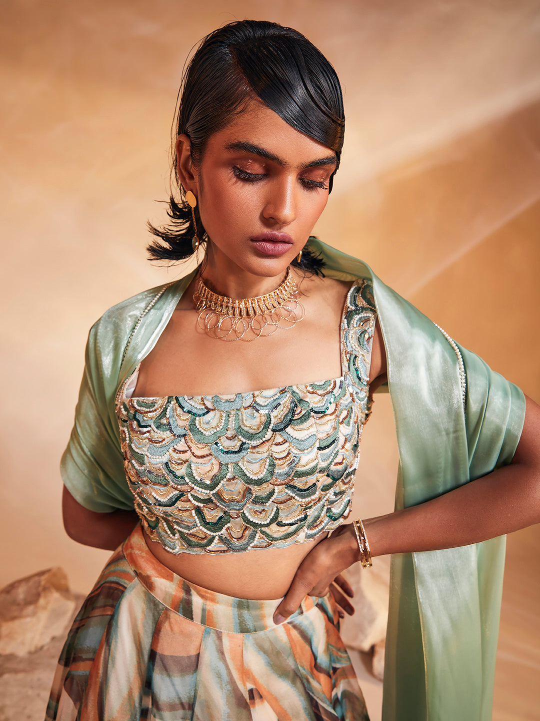 Emery Lehenga Set
