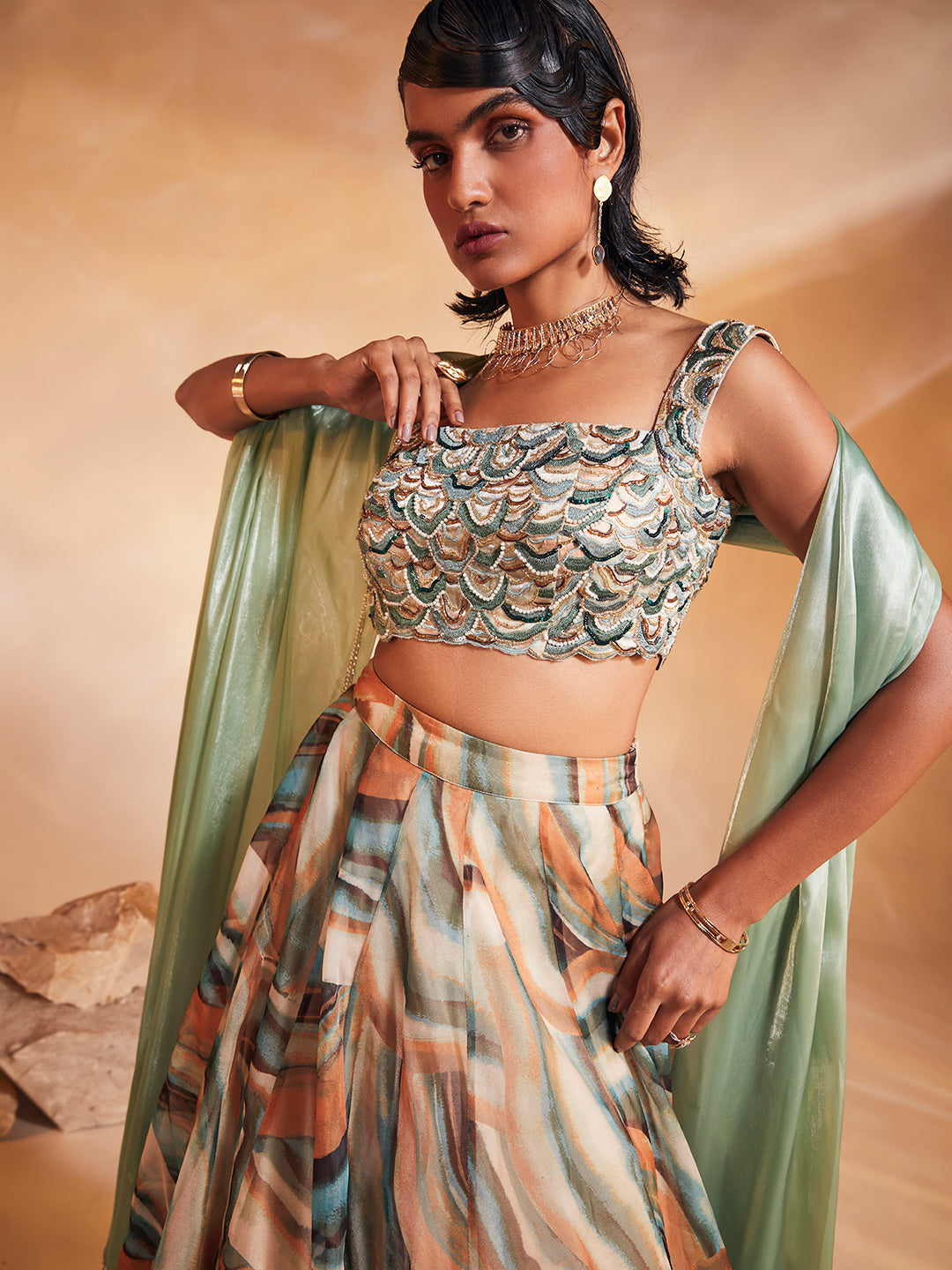 Emery Lehenga Set