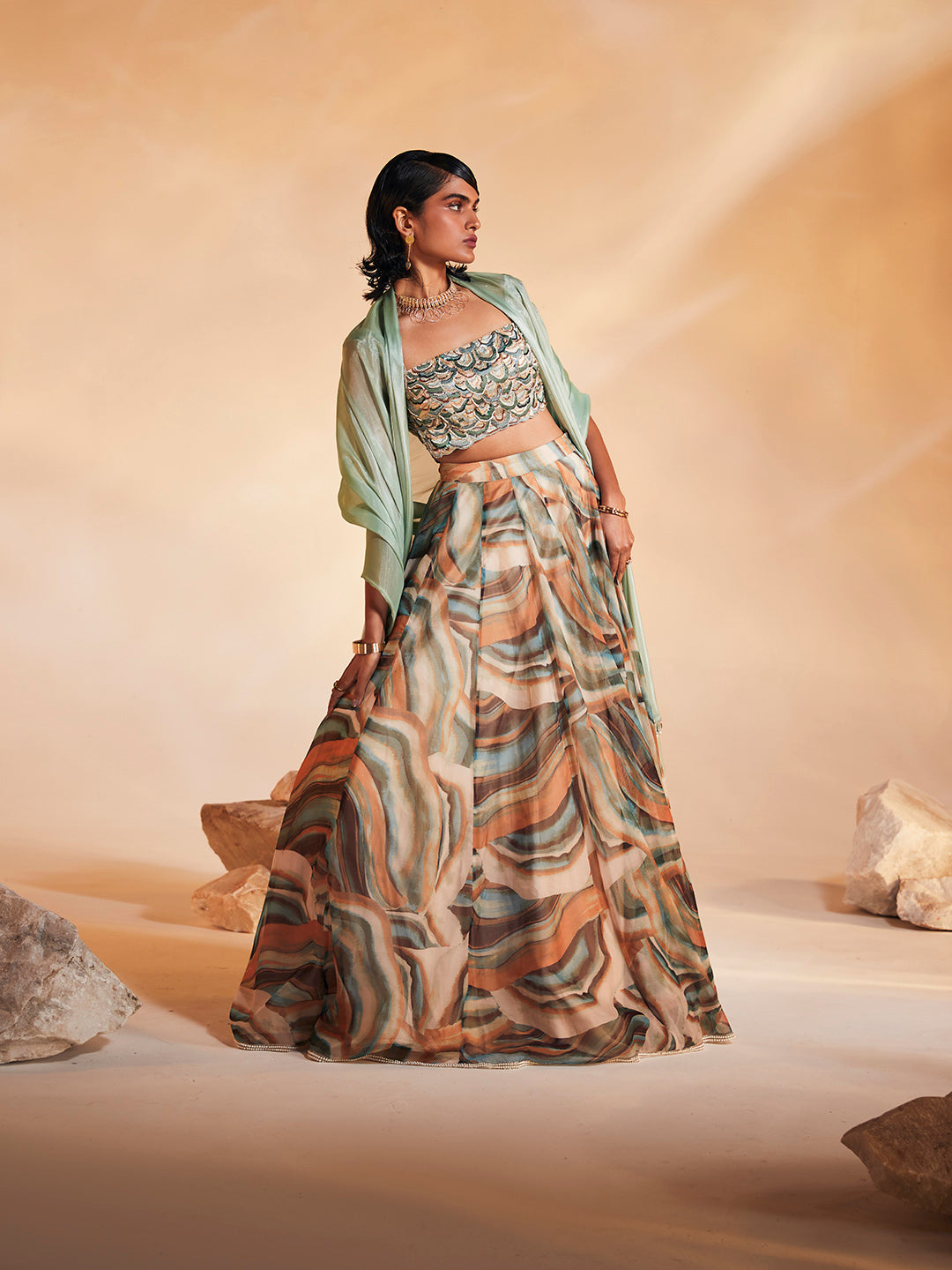 Emery Lehenga Set
