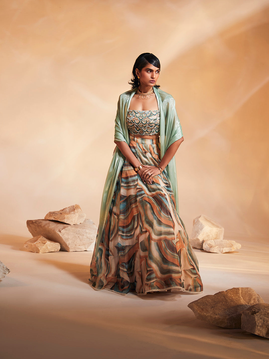 Emery Lehenga Set