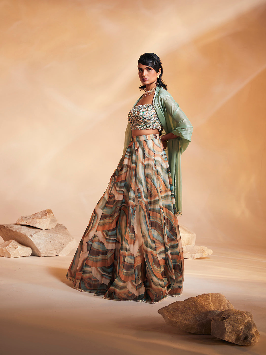 Emery Lehenga Set