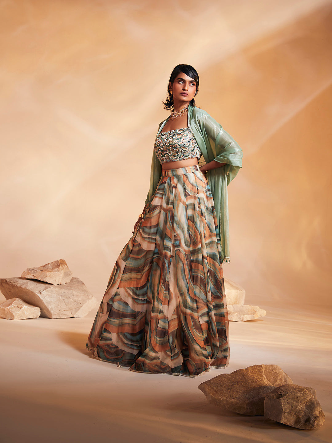 Emery Lehenga Set