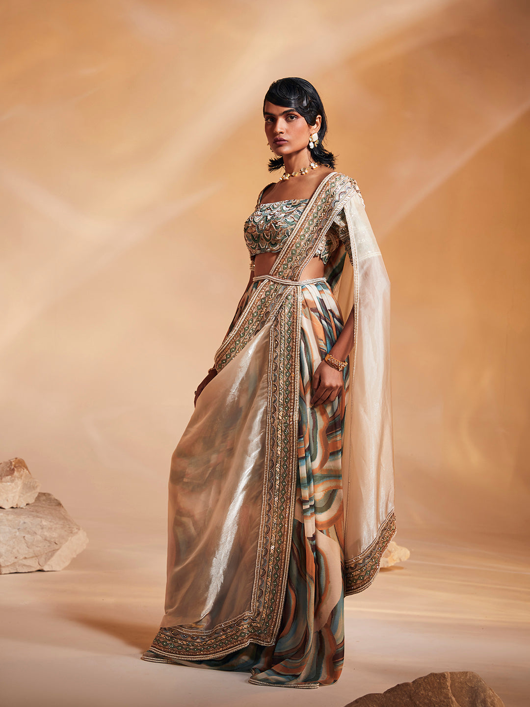Avery Concept Saree Set