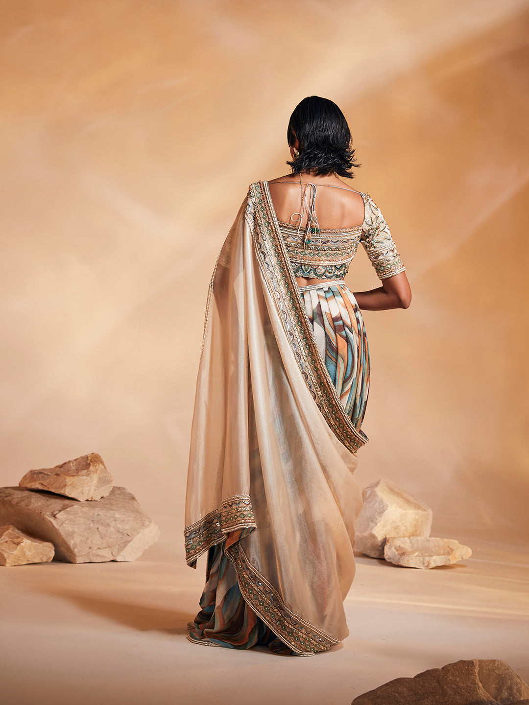 Avery Concept Saree Set