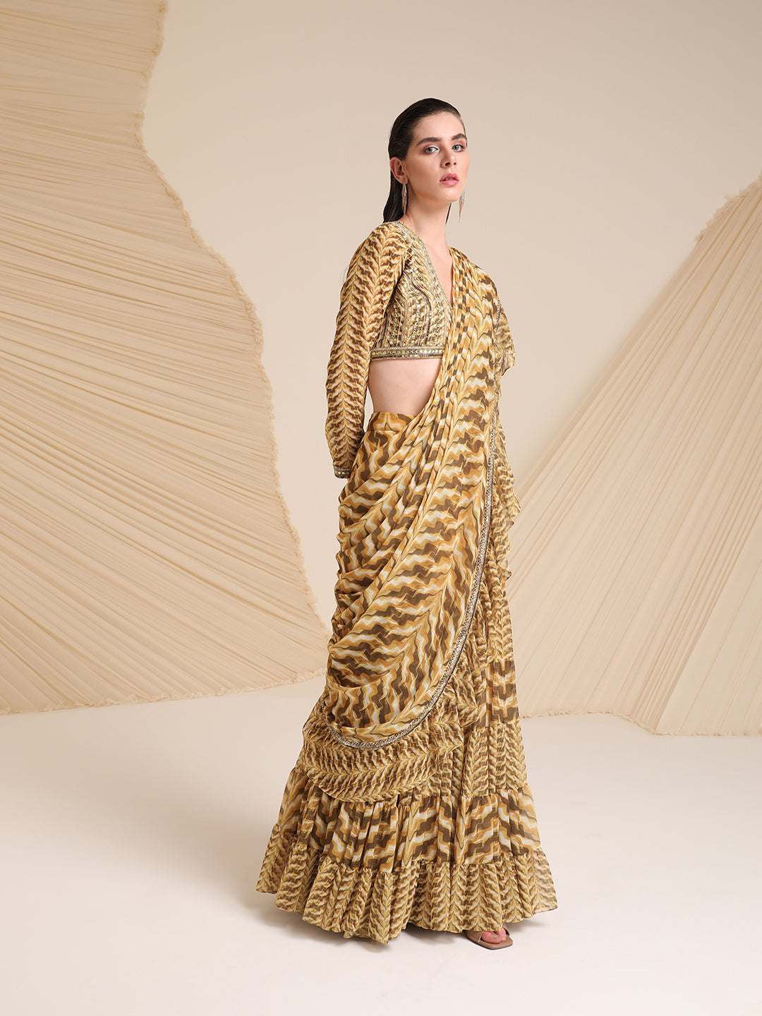 Rosareeo Concept Saree Set