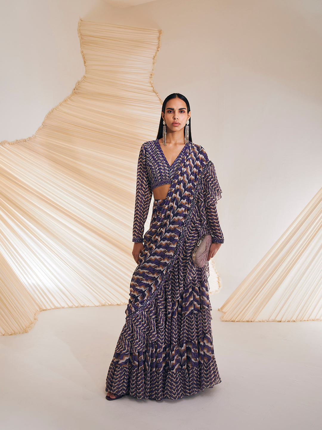 Rosareeo Concept Saree Set