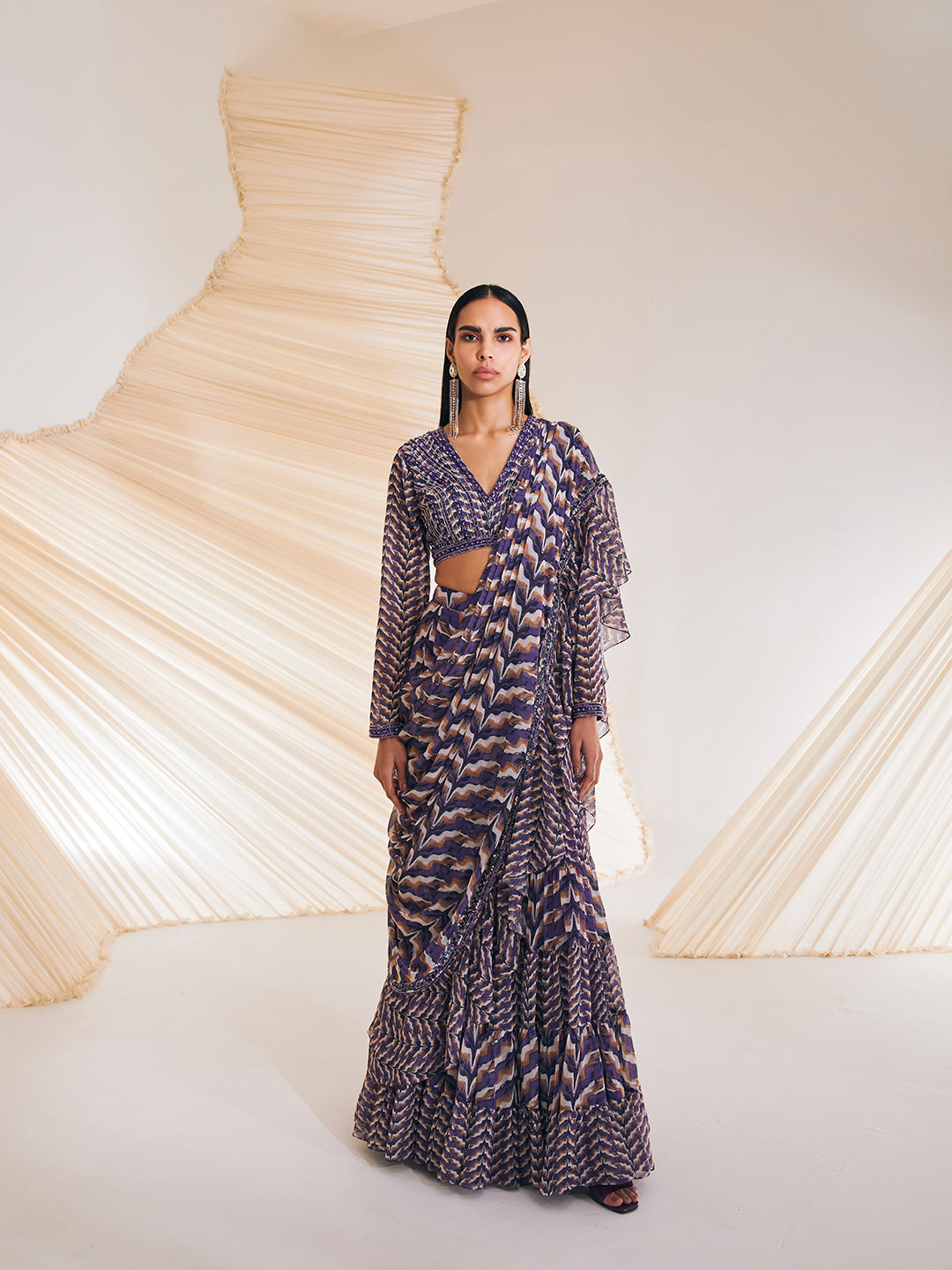 Rosareeo Concept Saree Set