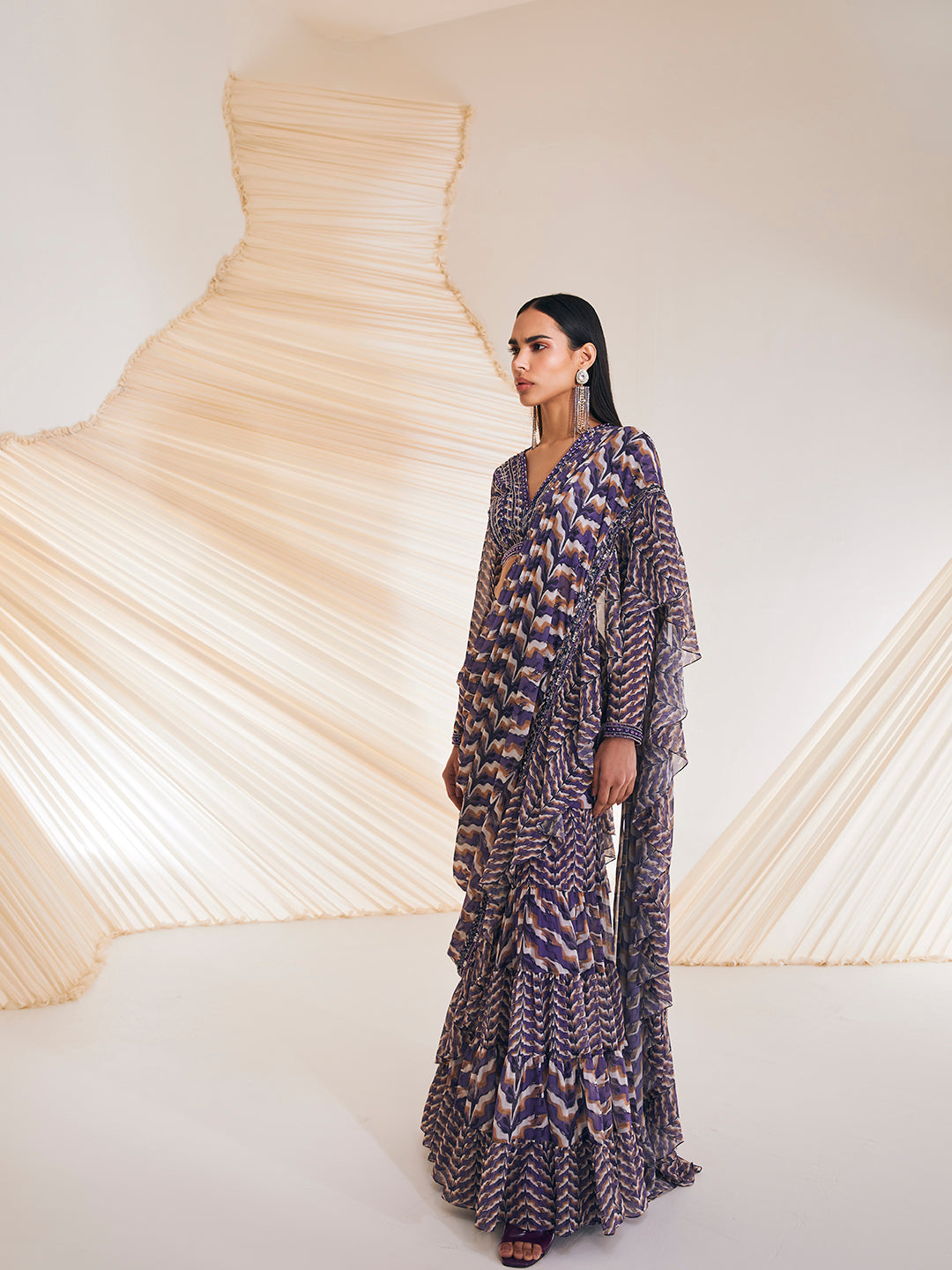 Rosareeo Concept Saree Set